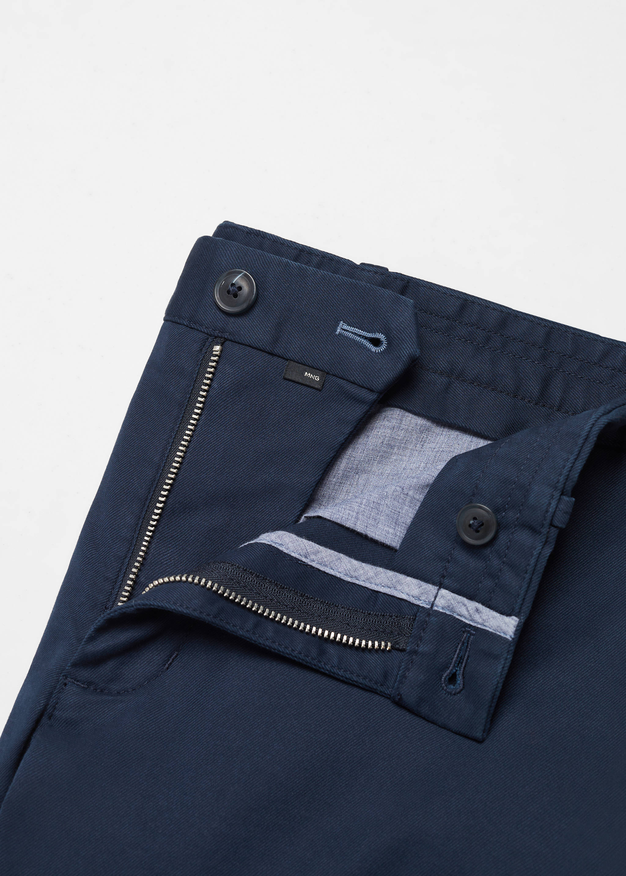 Slim fit serge chino pants - Details of the article 8