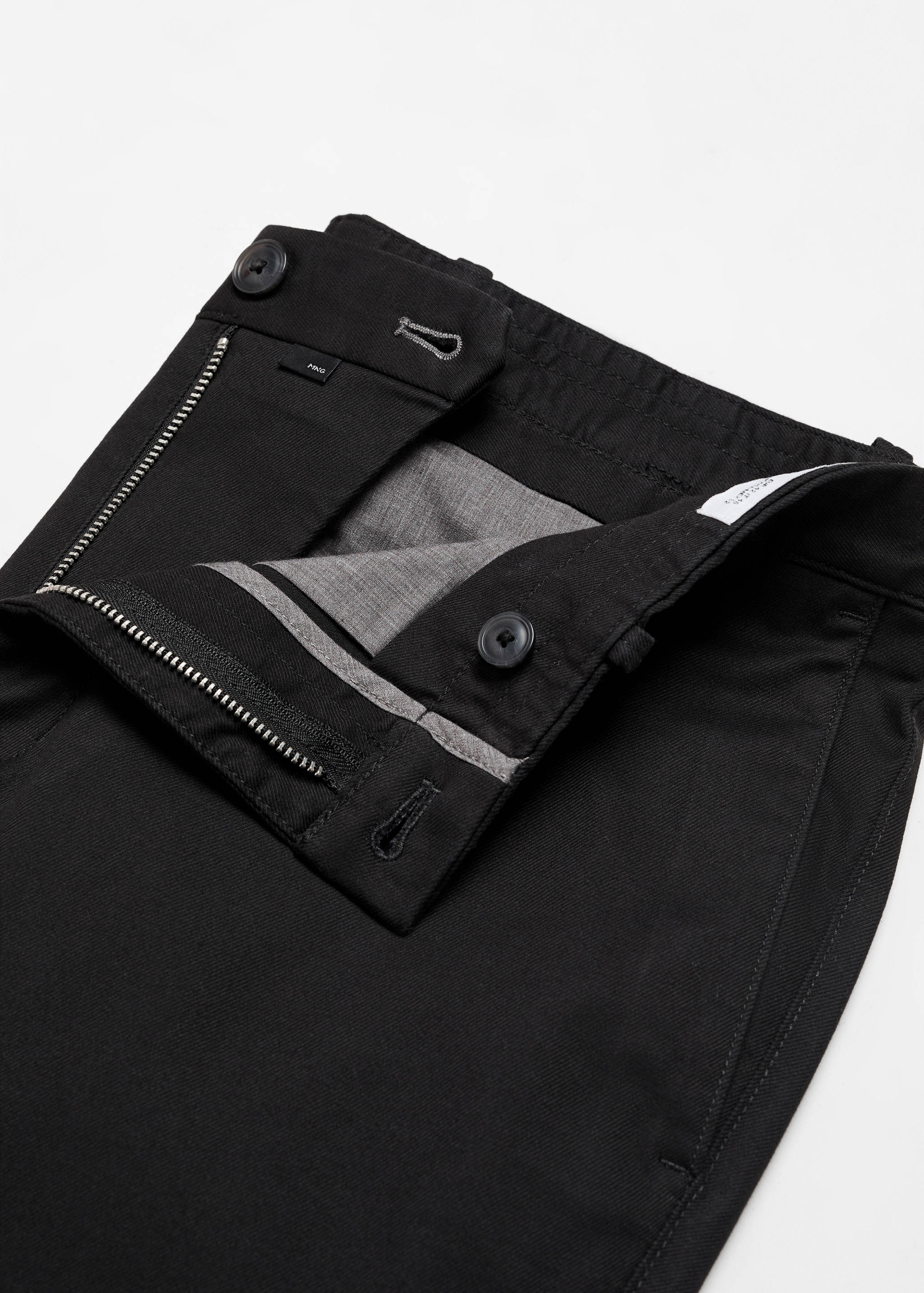 Slim fit serge chino pants - Details of the article 8