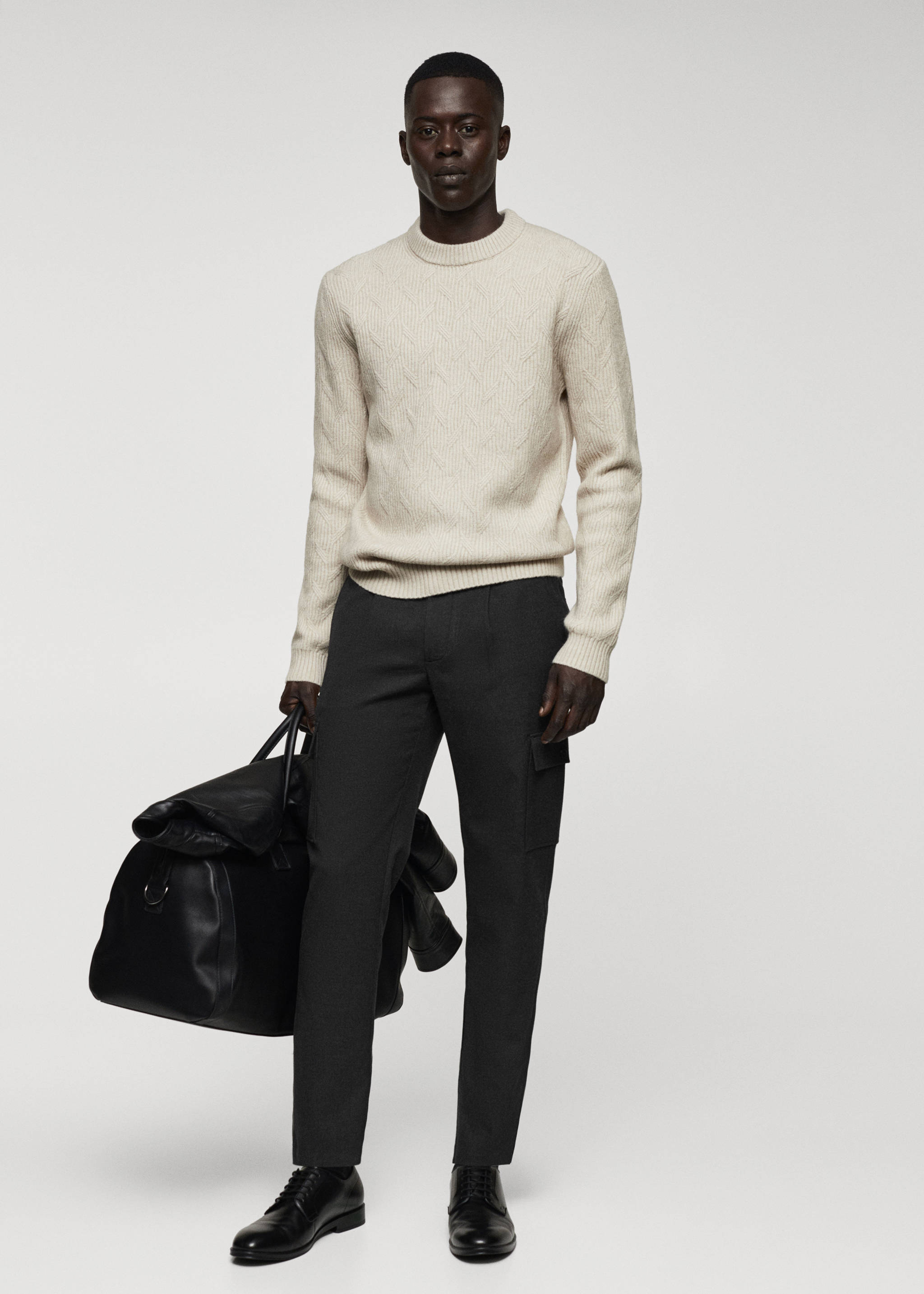 Pantalón cargo pinzas - Plano general