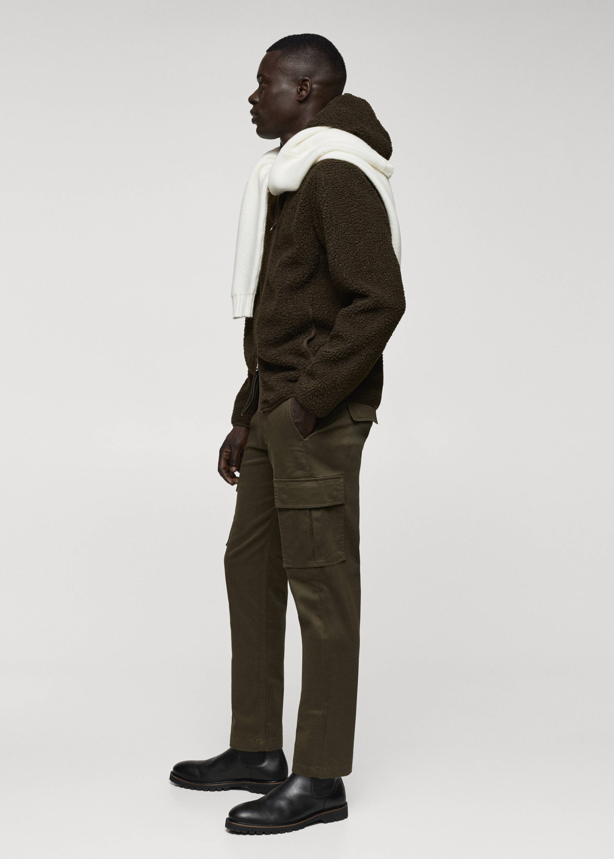 Pantalón cargo algodón slim fit - Detalle del artículo 2