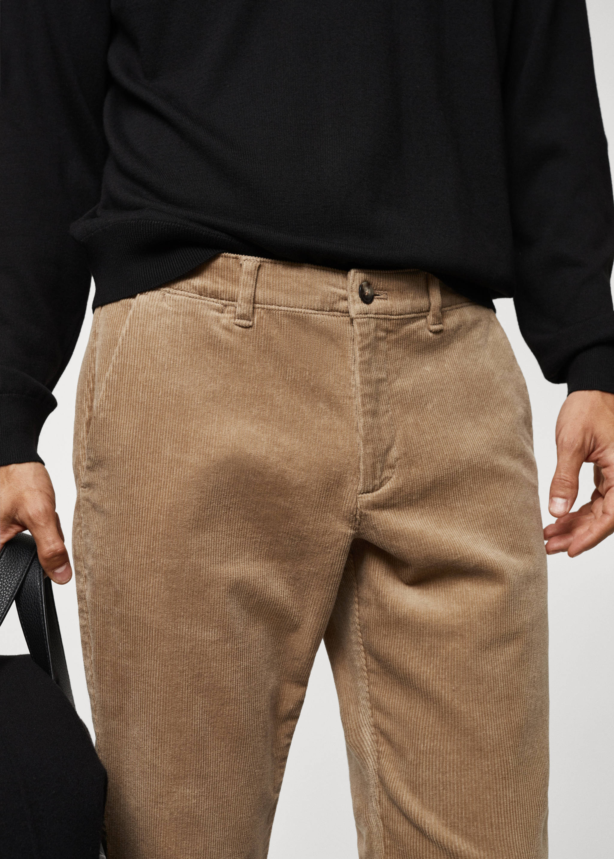 Pantalón pana slim fit cordón - Detalle del artículo 1