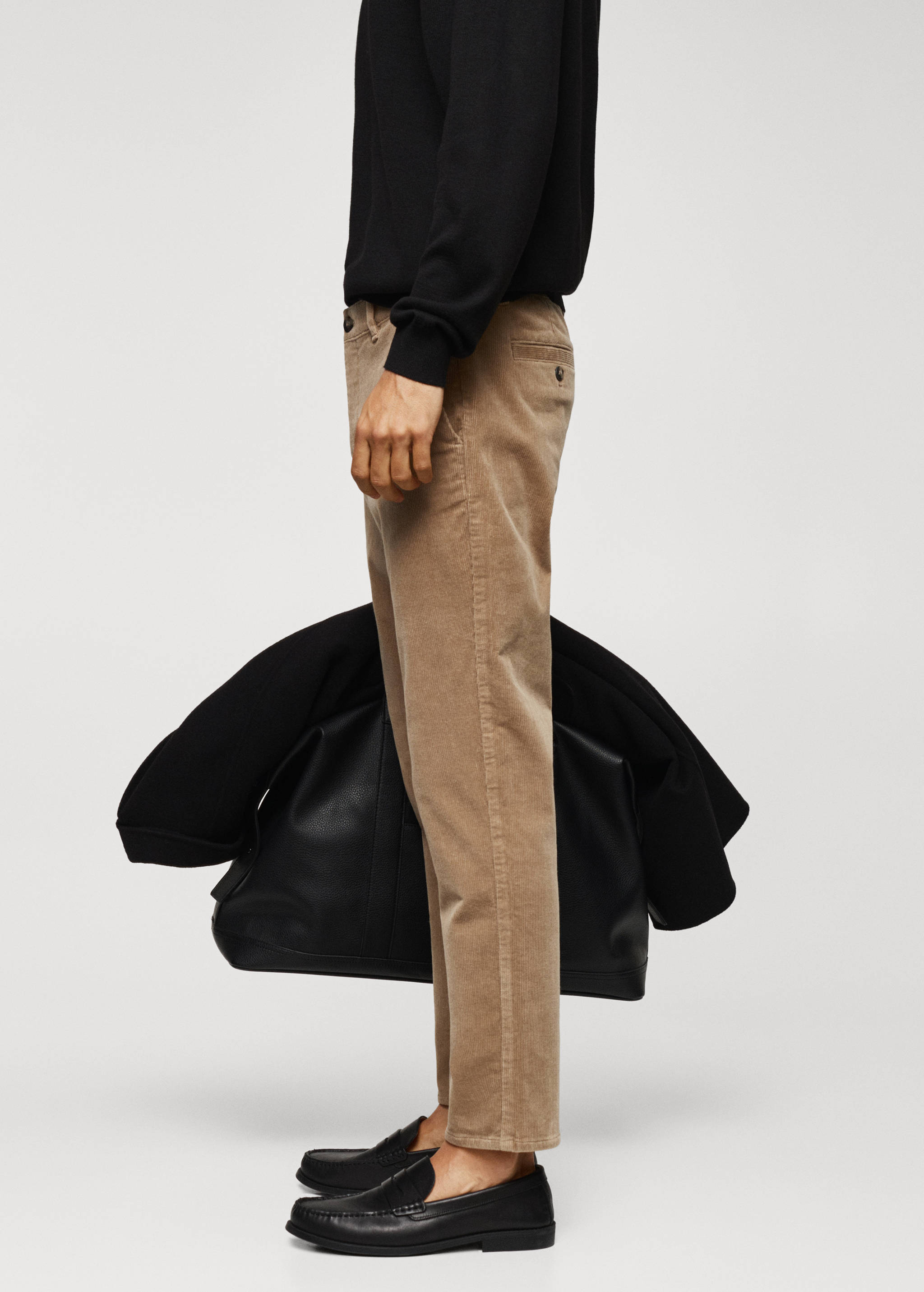 Pantalón pana slim fit cordón - Detalle del artículo 4