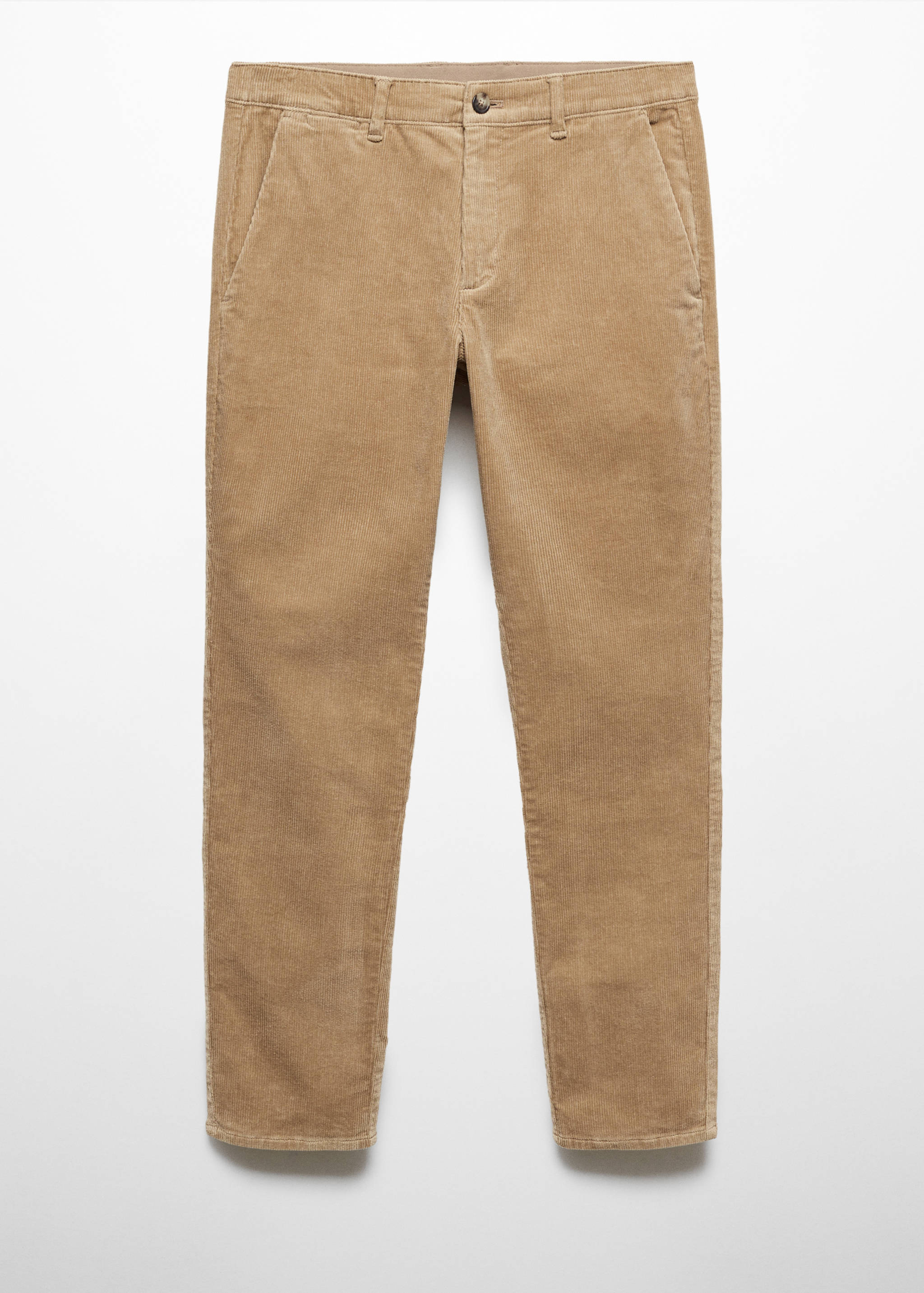 Pantalon velours côtelé slim-fit cordon - Article sans modèle