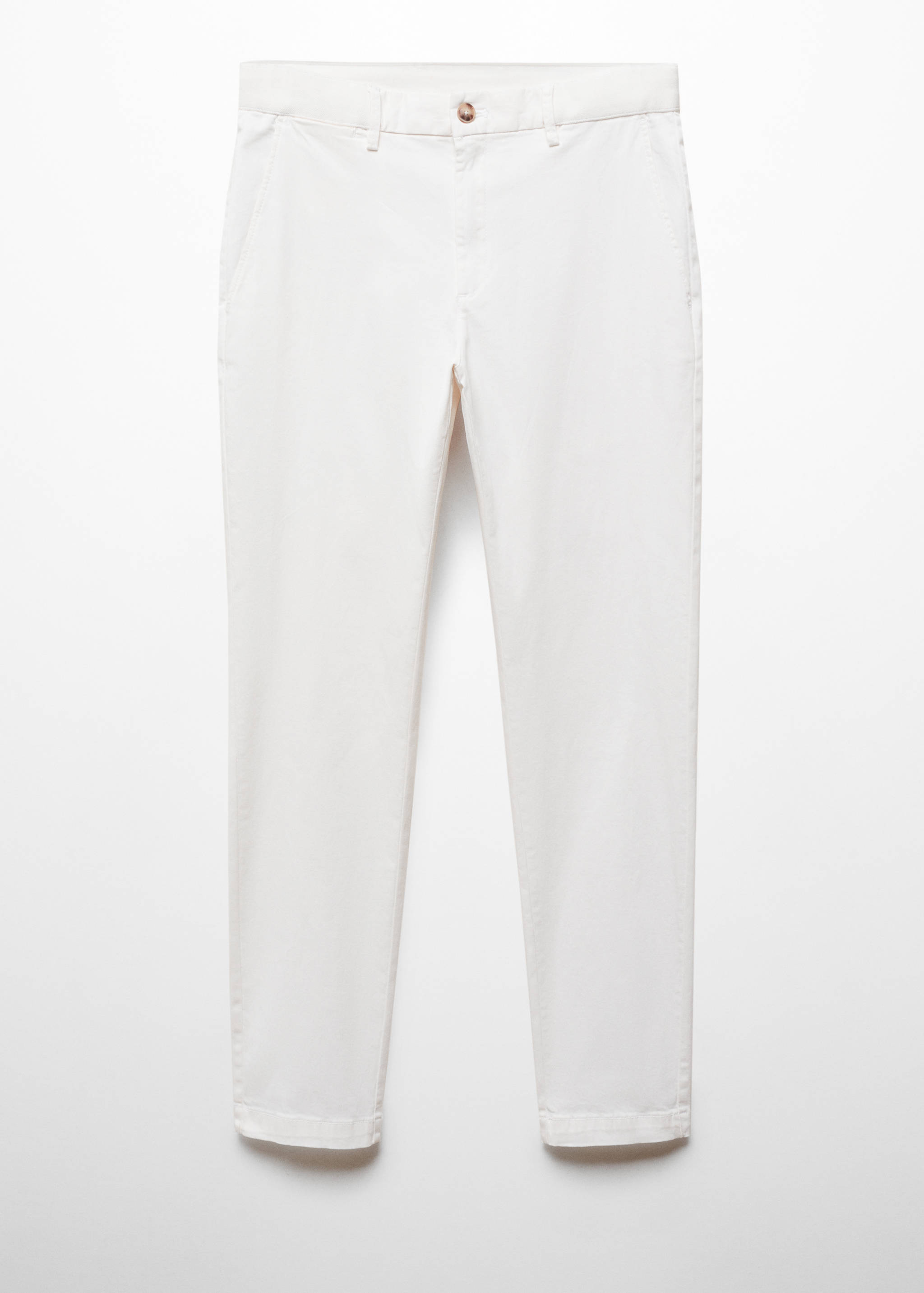 Cotton tapered crop pants - Article without model