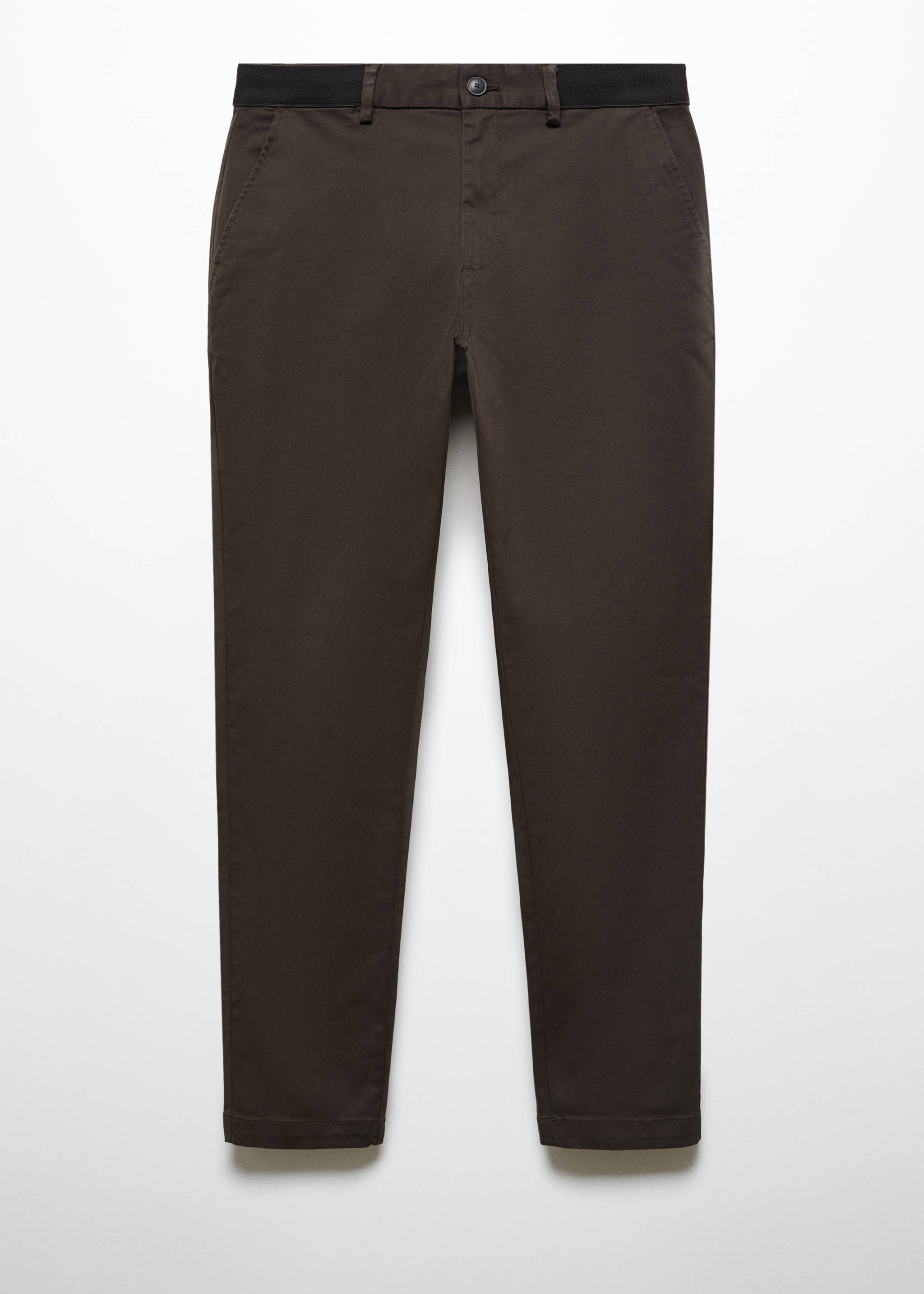 Pantalon coton tapered crop - Article sans modèle