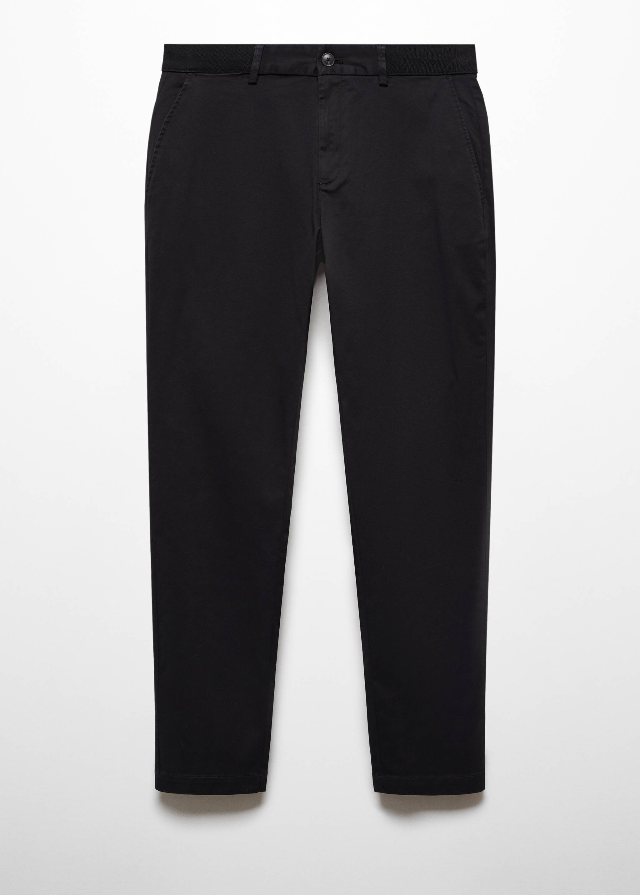 Cotton tapered crop trousers - Article without model