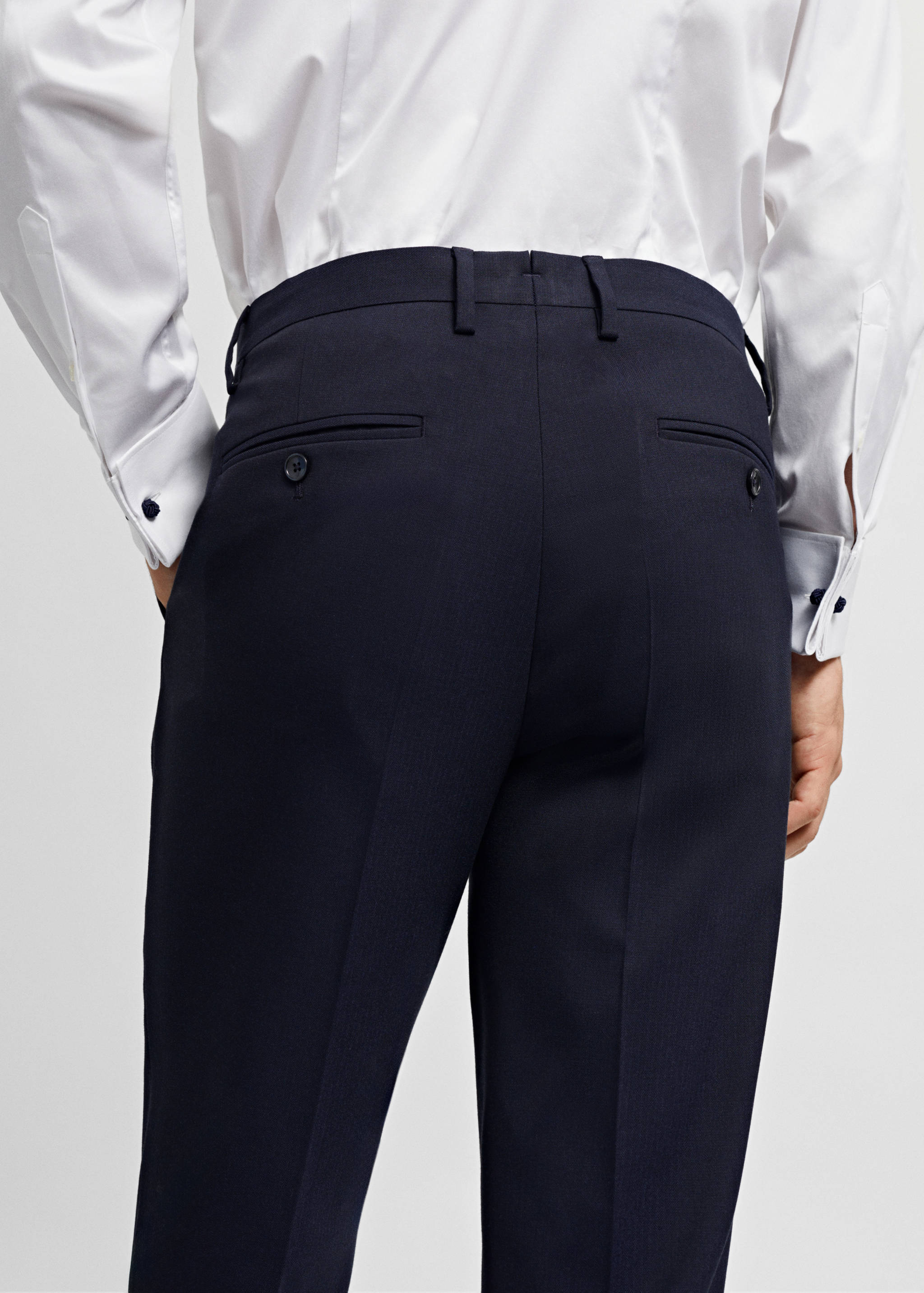 Pantalon costume slim-fit tissu comfort stretch - Détail de l'article 4