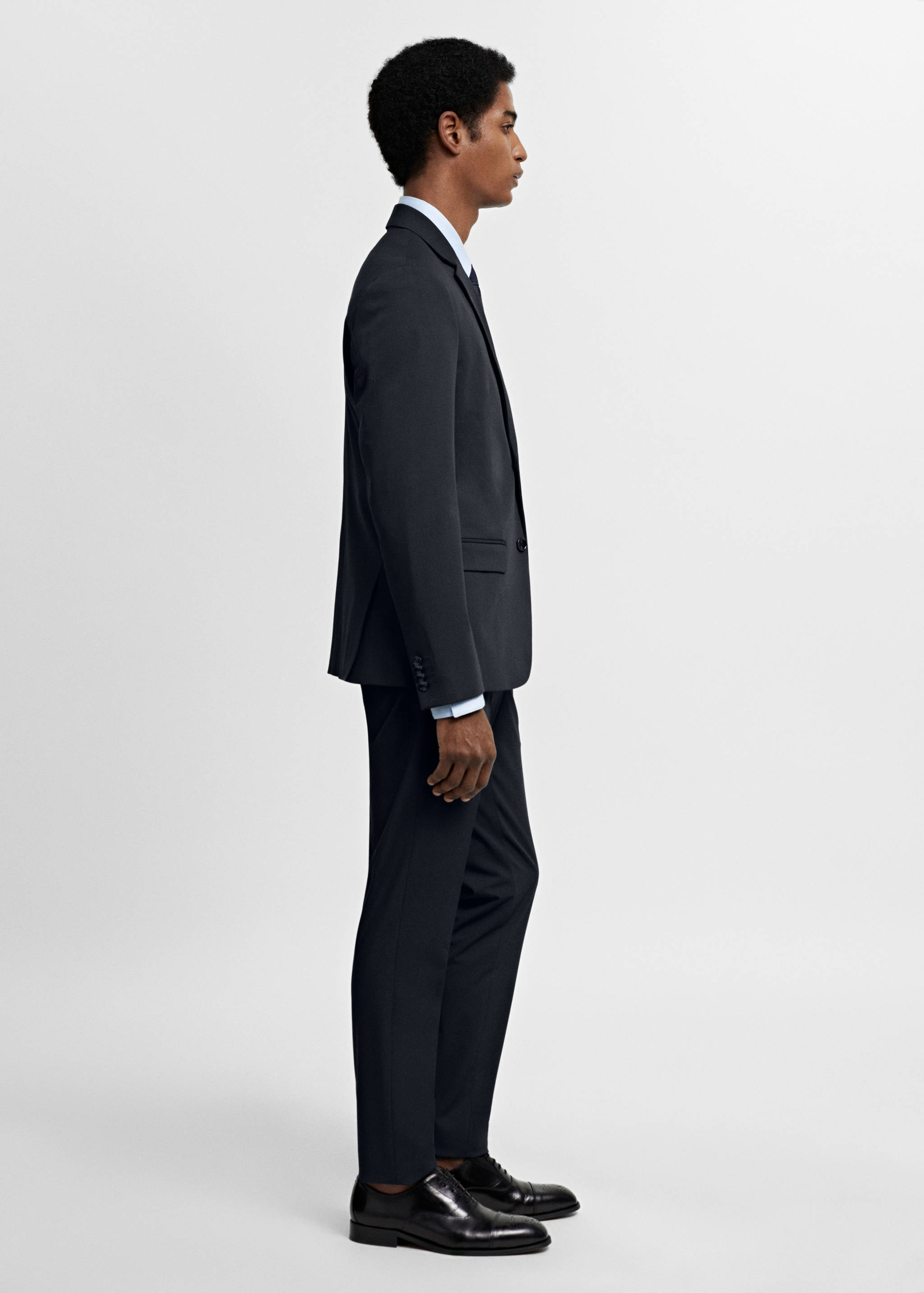 Super slim fit suit trousers - Details of the article 2