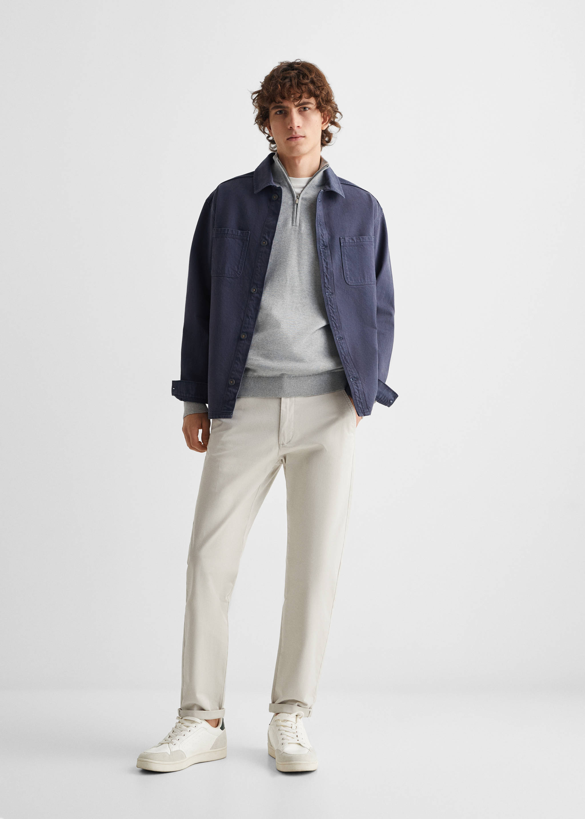 Pantalon chino coton - Plan général