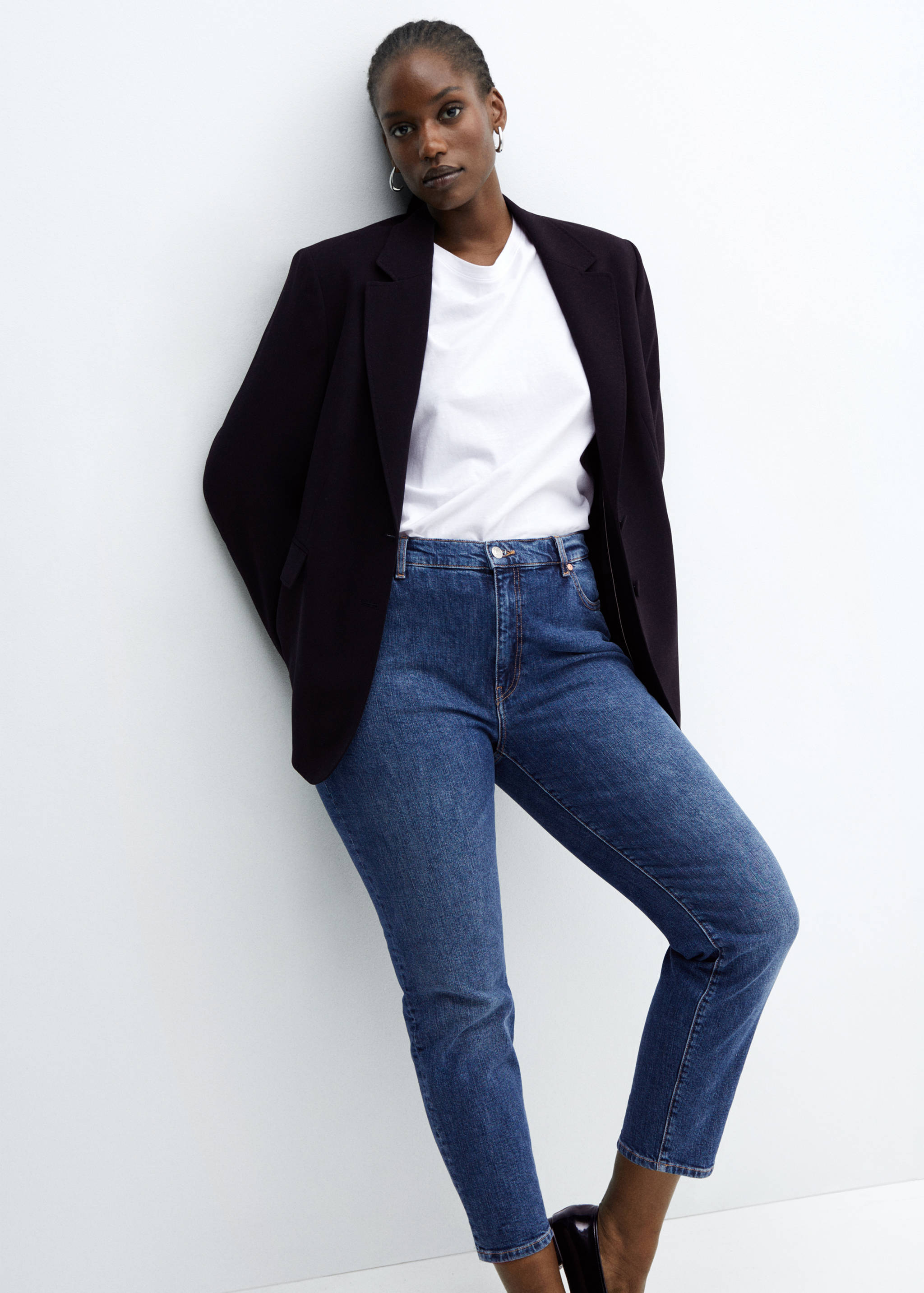 Укороченные джинсы slim Claudia - Деталь изделия 4