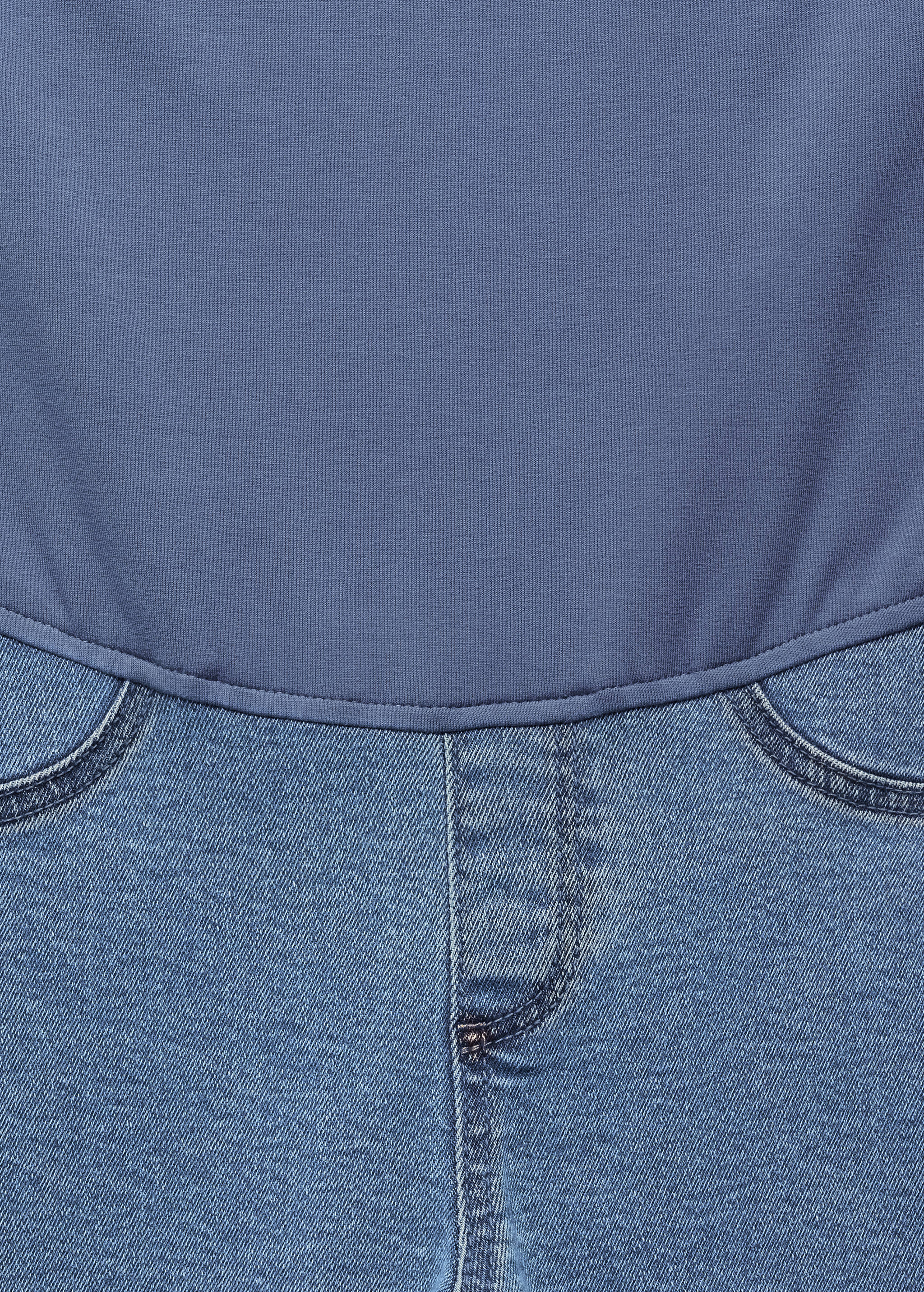 Maternity flared cropped jeans - Details of the article 8