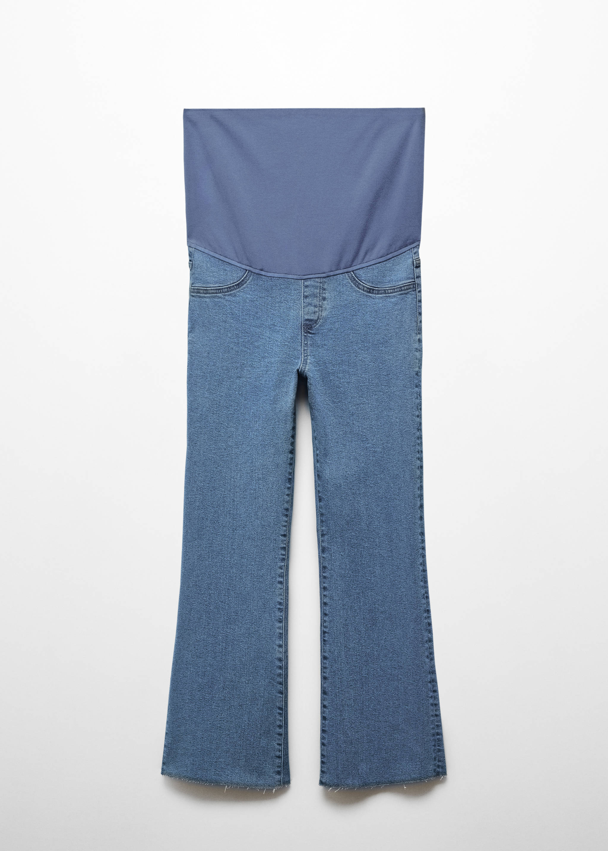 Jeans flare crop premamá - Artículo sin modelo