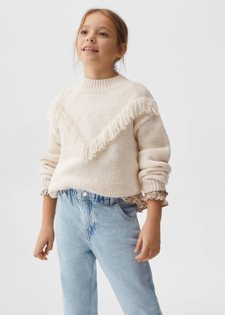 Paperbag jeans — Light Blue