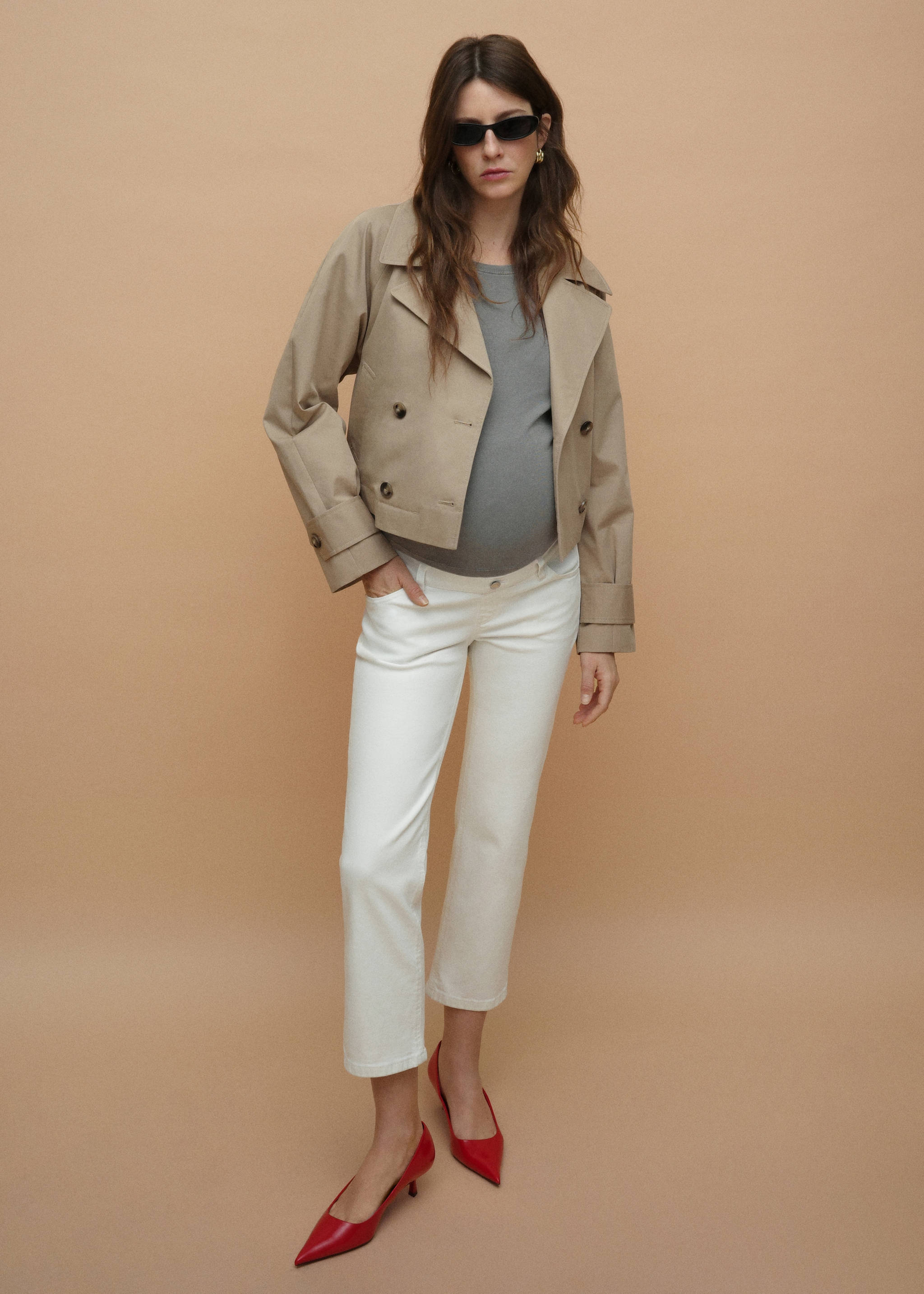 Прямые джинсы для будущей мамы - Деталь изделия 7