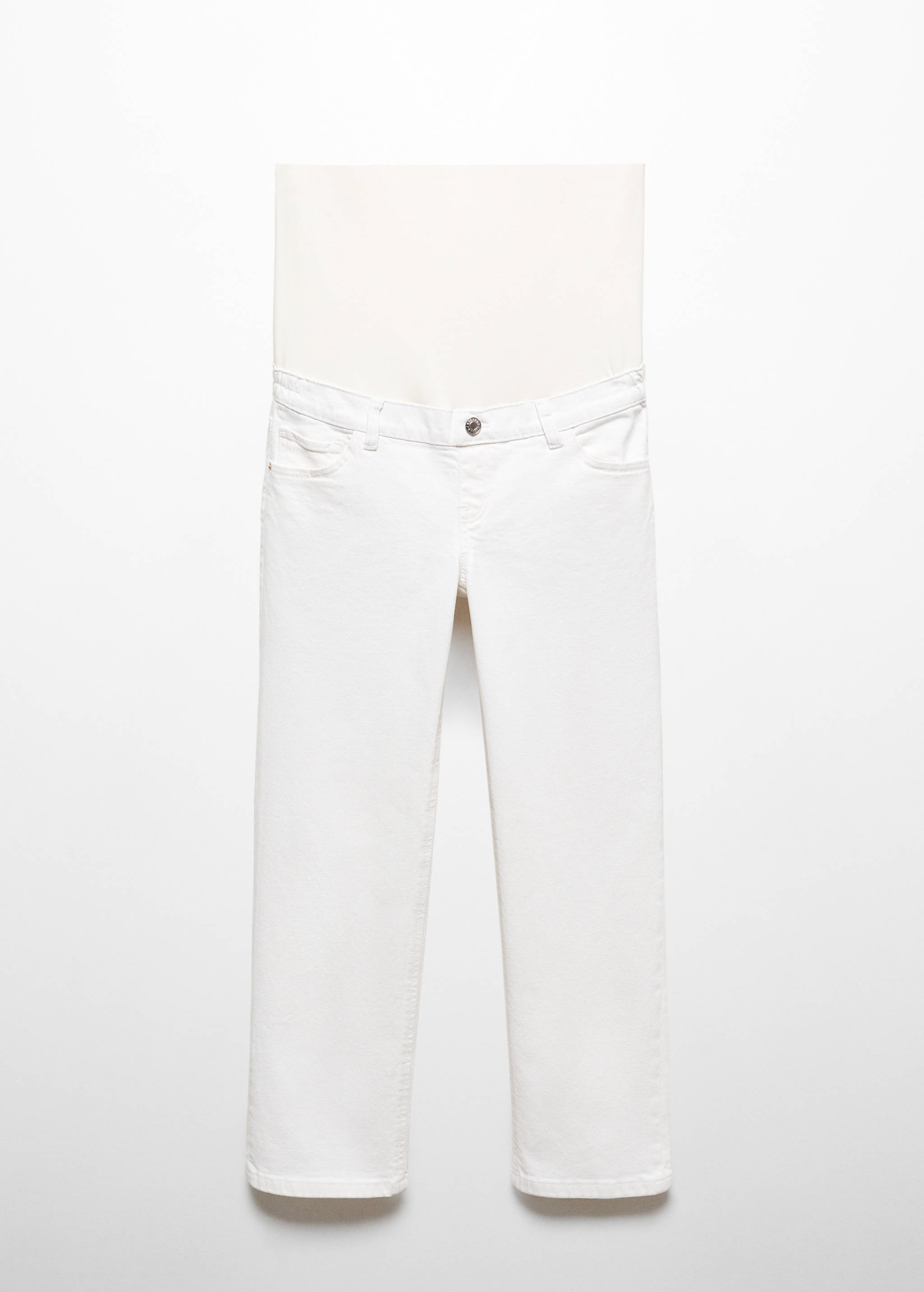 Прямые джинсы для будущей мамы - Изделие без модели