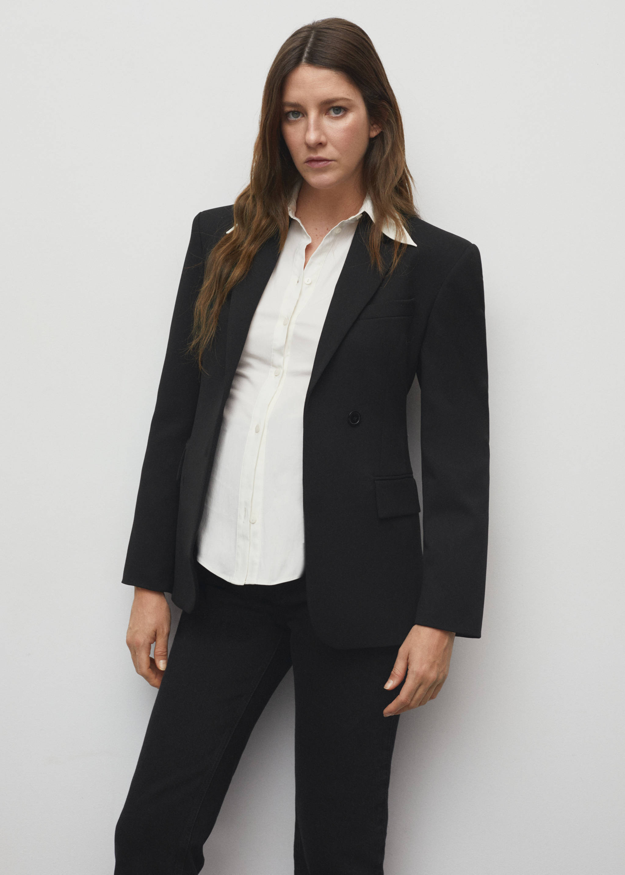 Прямые джинсы для будущей мамы - Деталь изделия 1