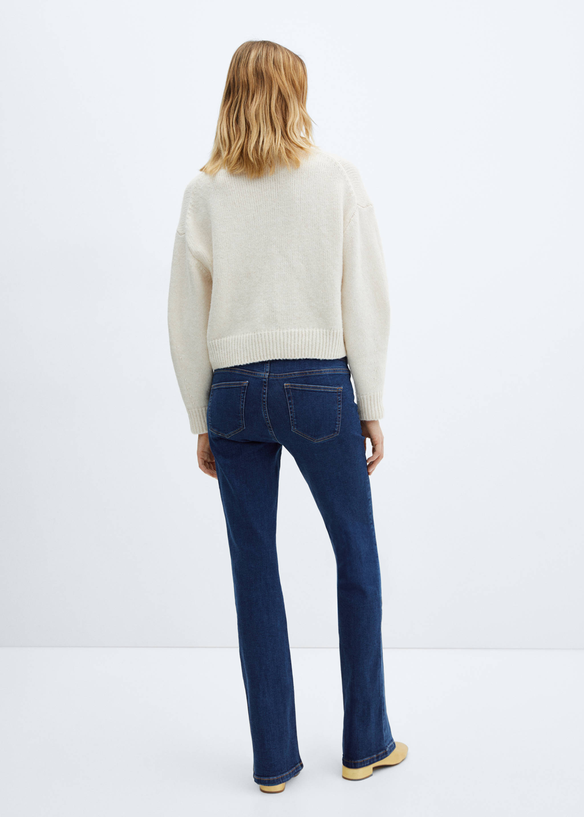 Maternity flared jeans - Reverse of the article
