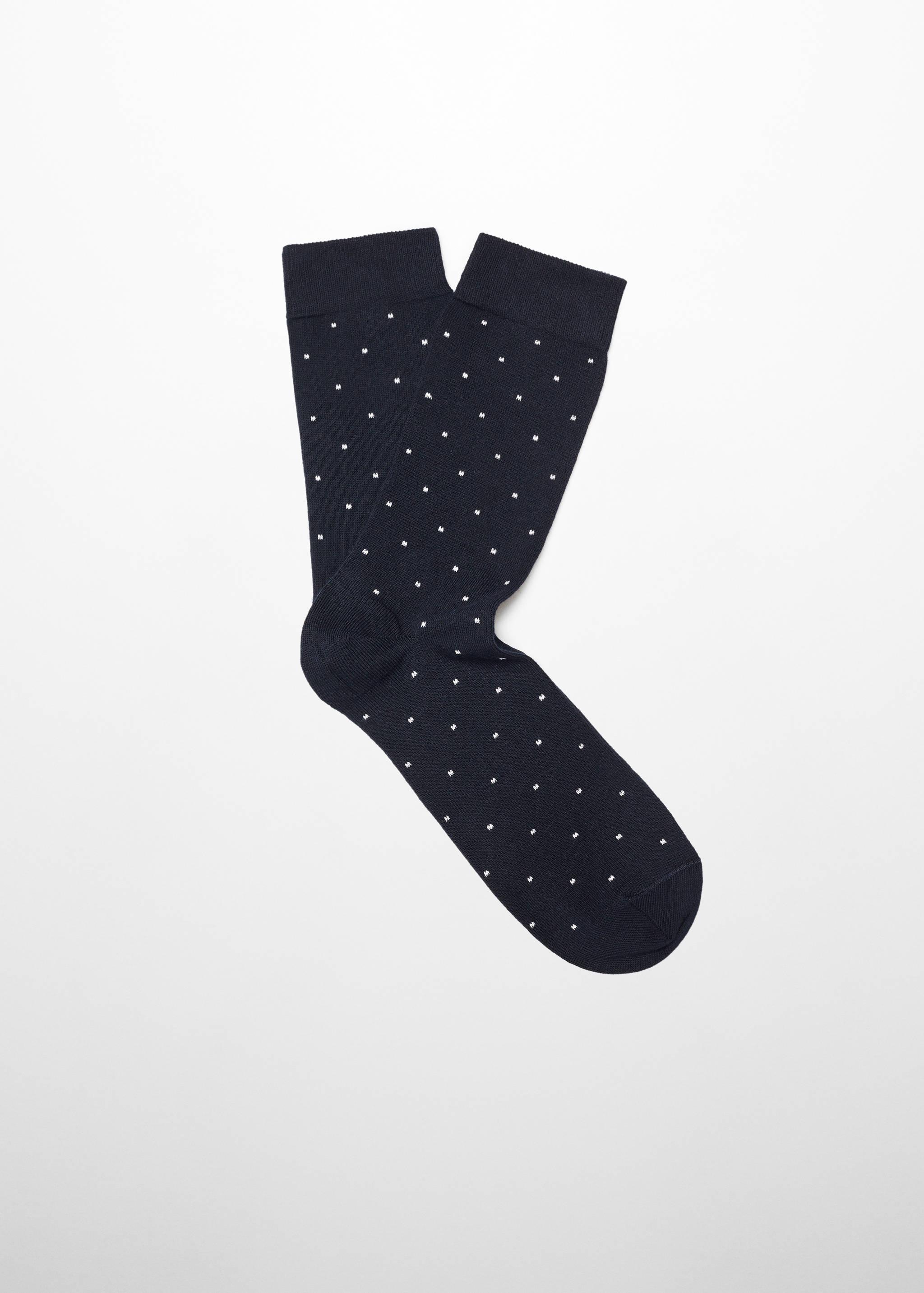 Pack of 2 cotton socks with embroidered detail - Article without model
