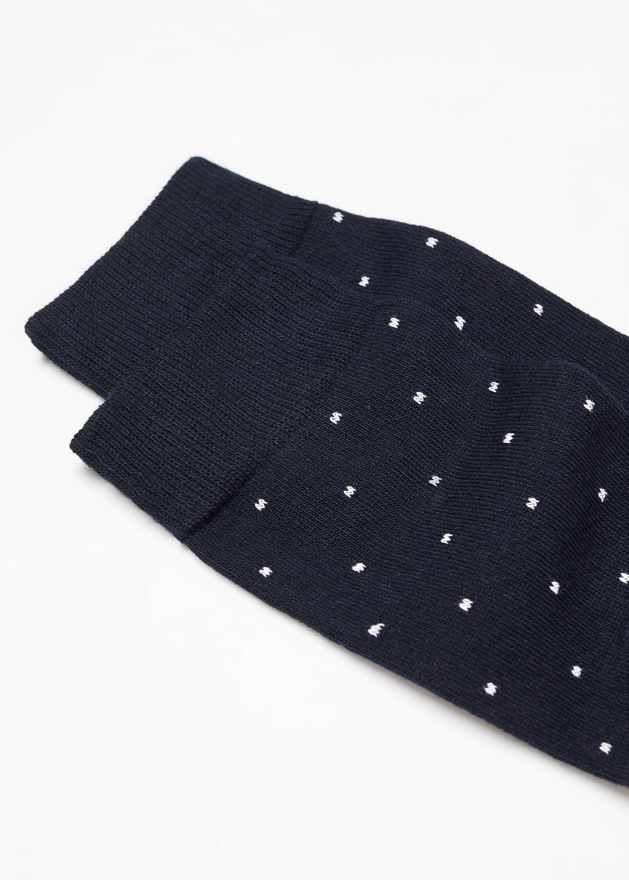 Pack of 2 cotton socks with embroidered detail - Details of the article 8