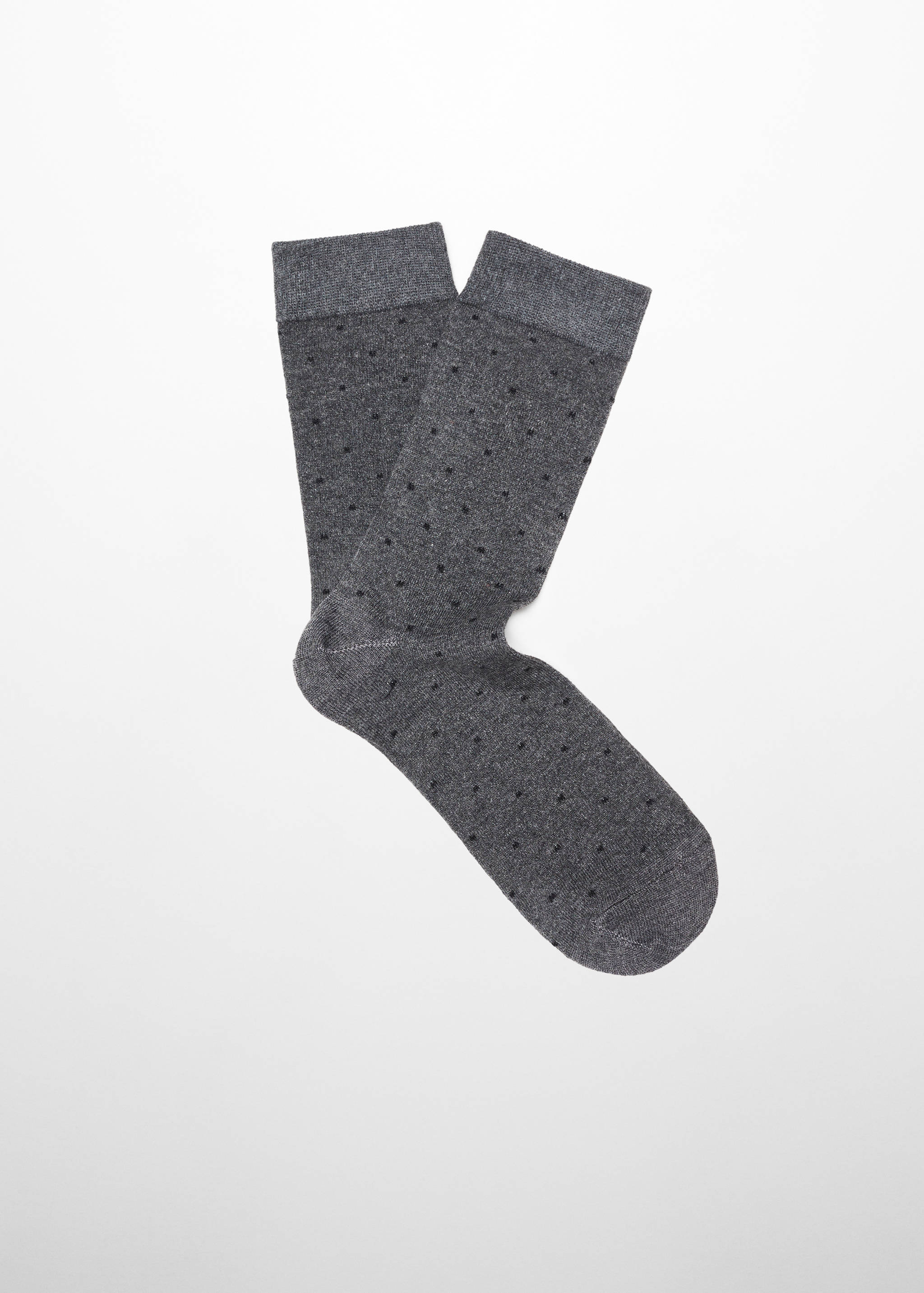 Pack of 2 cotton socks with embroidered detail - Article without model