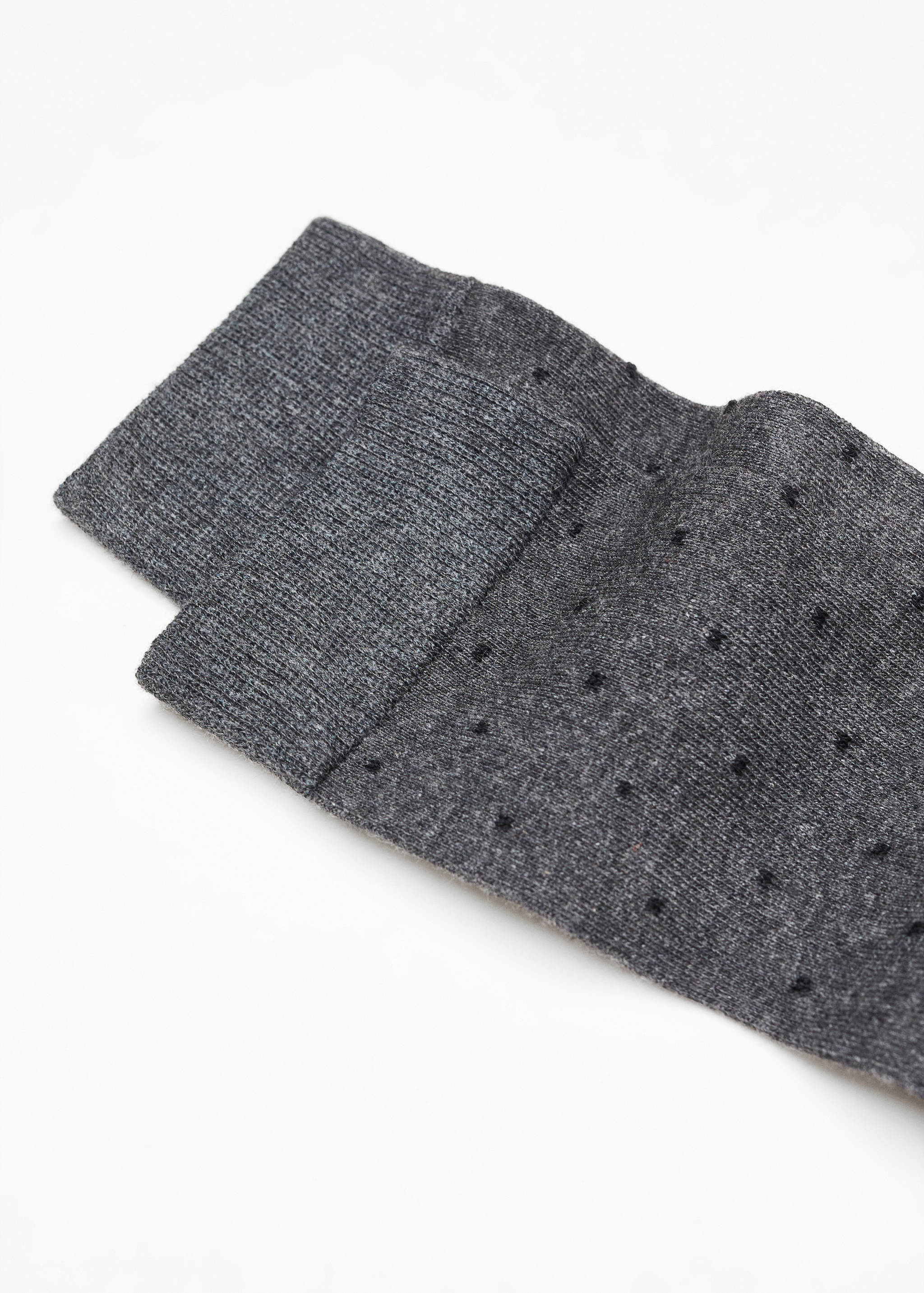 Pack of 2 cotton socks with embroidered detail - Details of the article 8