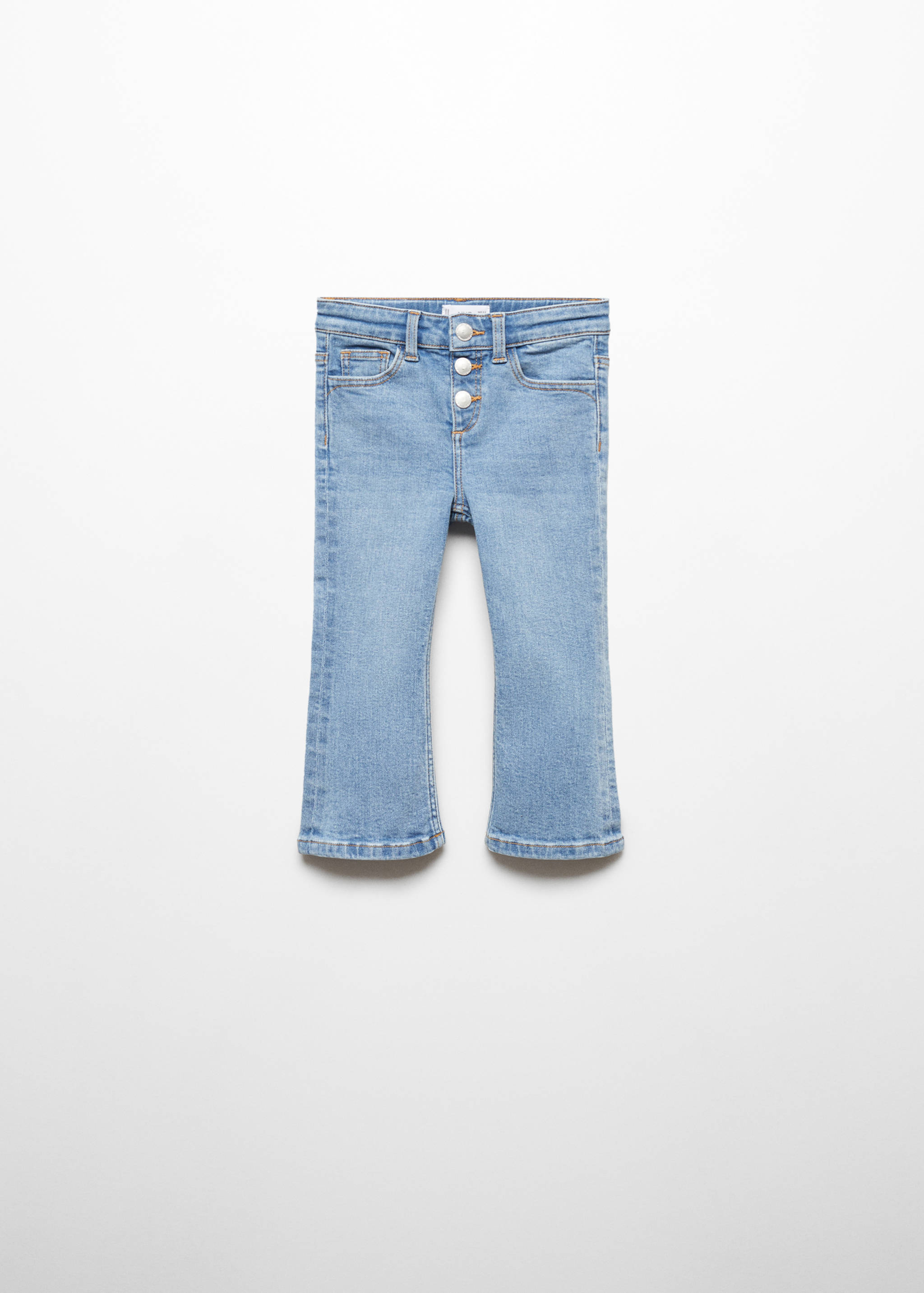 Buttons flare jeans - Article without model