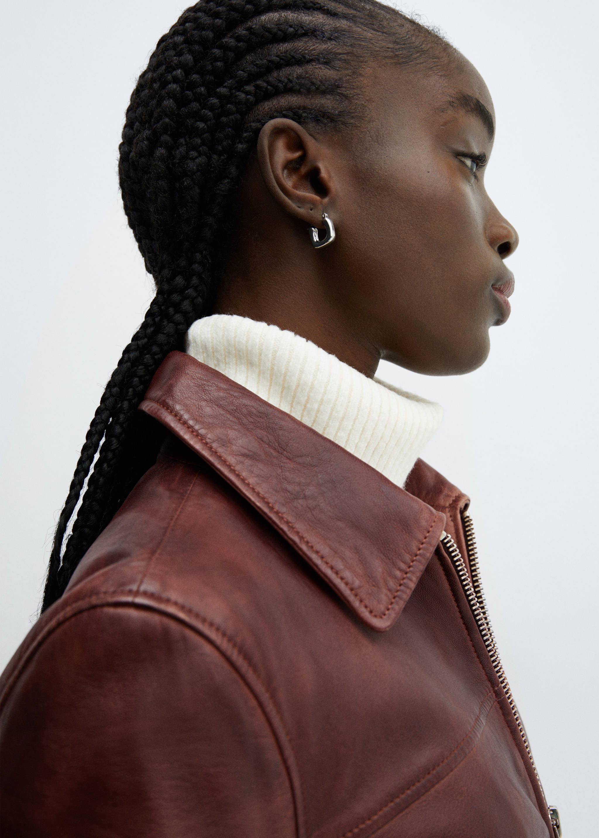 100% leather jacket - Details of the article 1