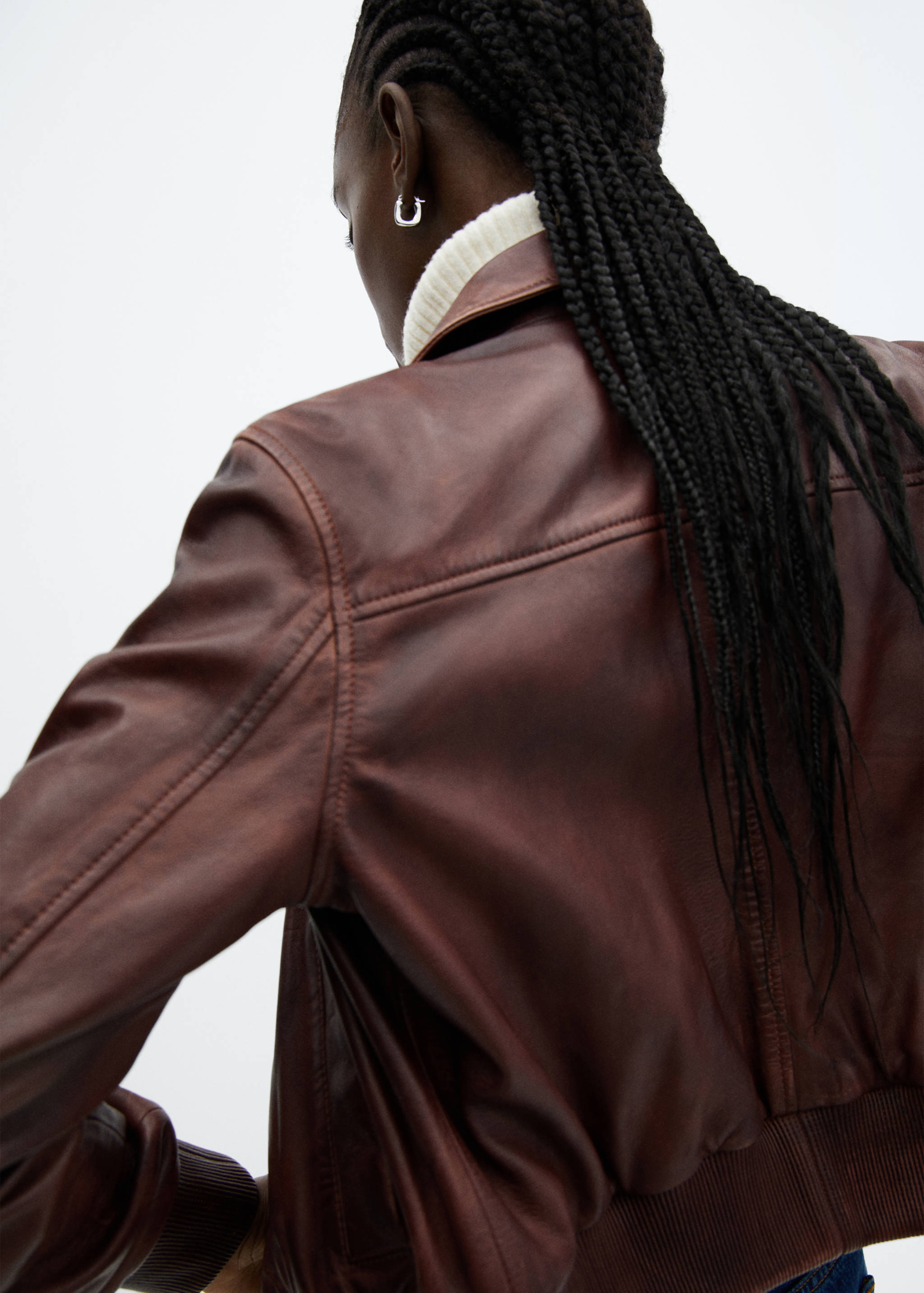 100% leather jacket - Details of the article 2