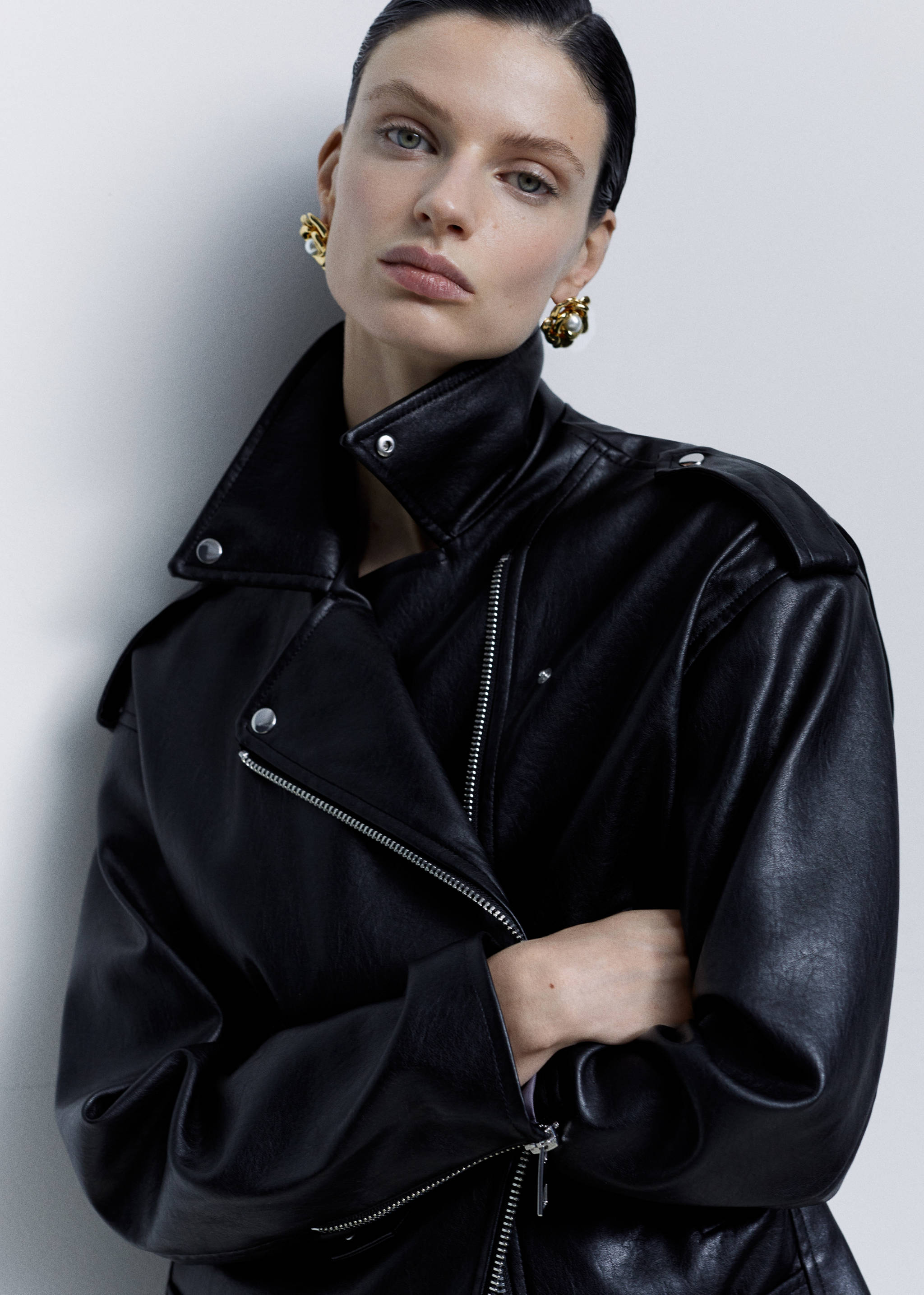 Boucles d'oreilles fleur perle - Plan général