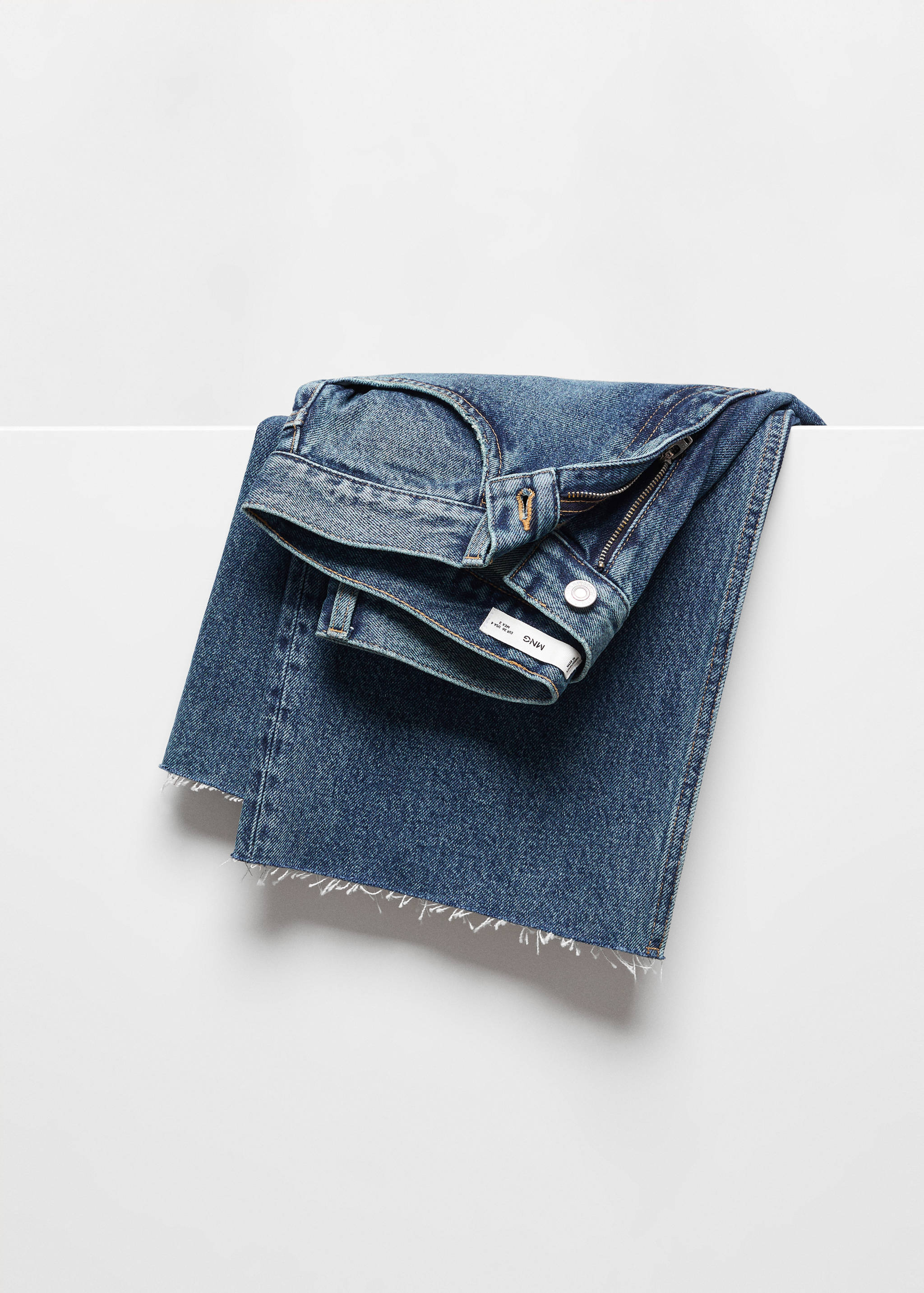 Джинсы с широкими штанинами и высокой посадкой - Деталь изделия 8