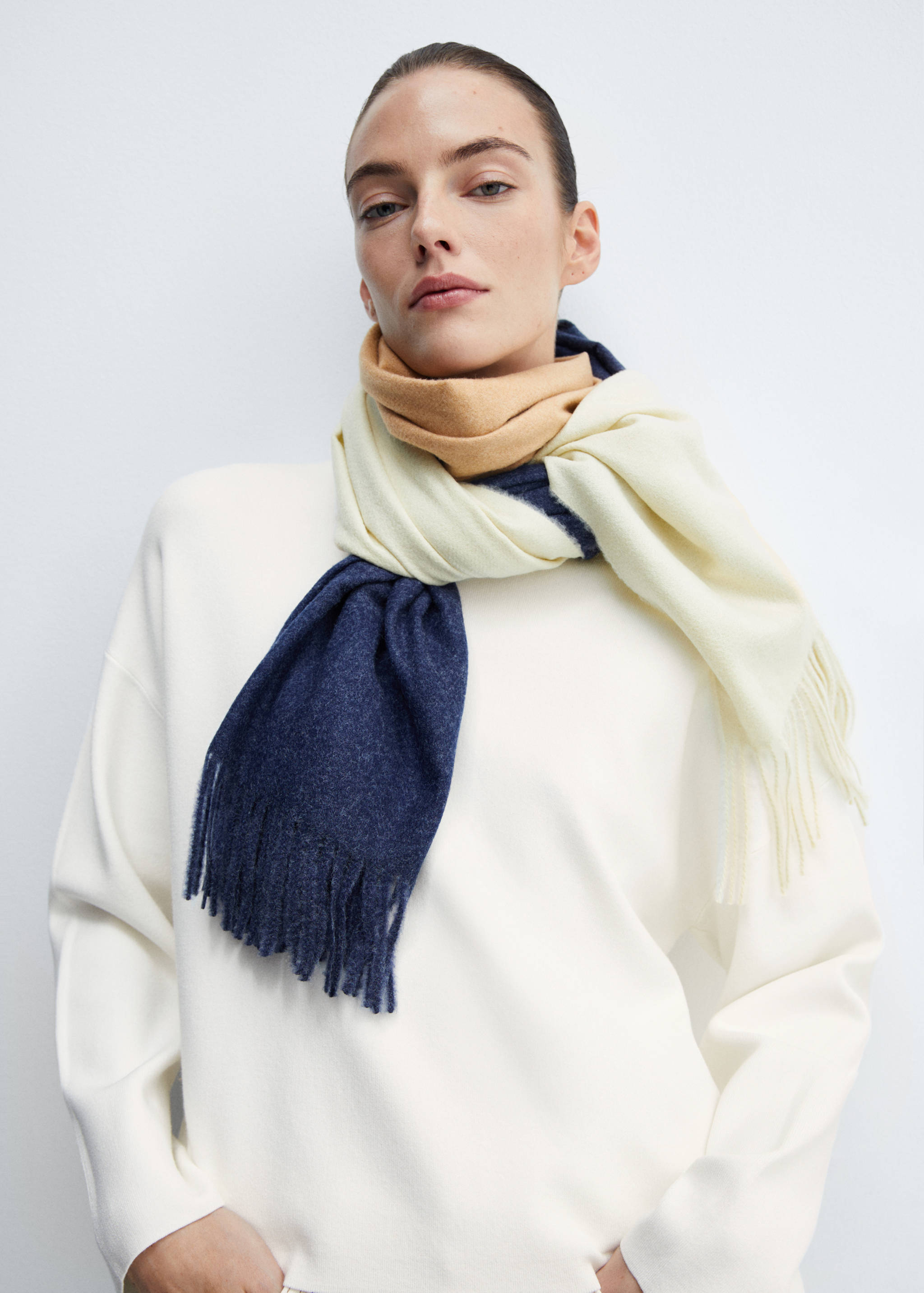 Strickpullover mit halbhohem Kragen - Detail des Artikels 1