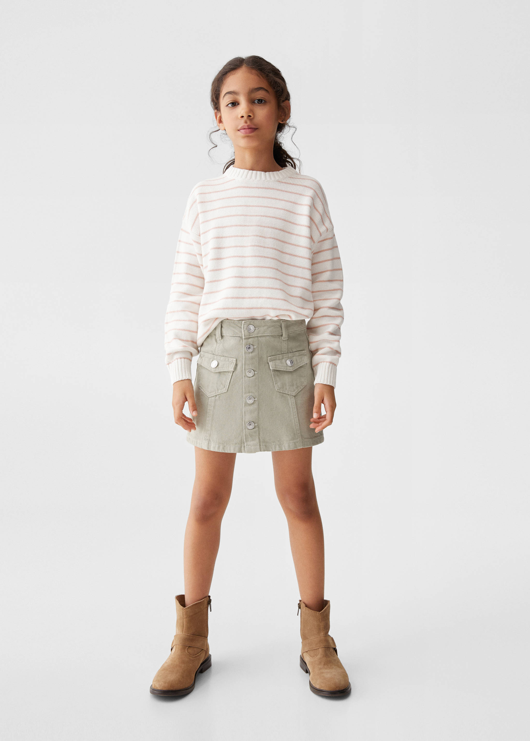 Jersey rayas algodón - Plano general