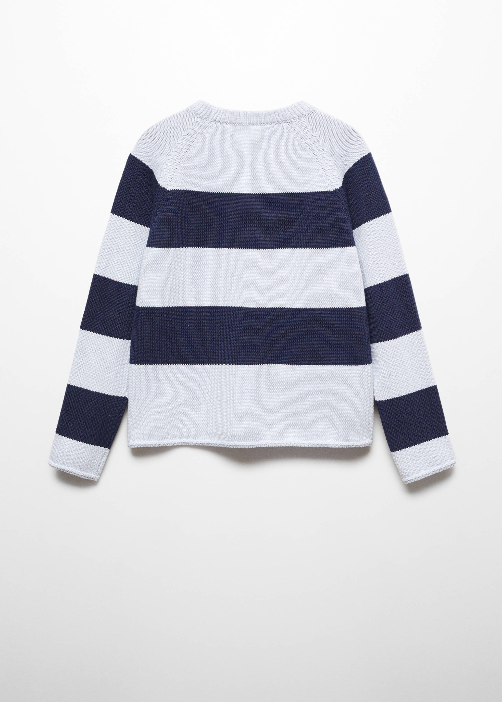 Camisola riscas algodão - Verso do artigo