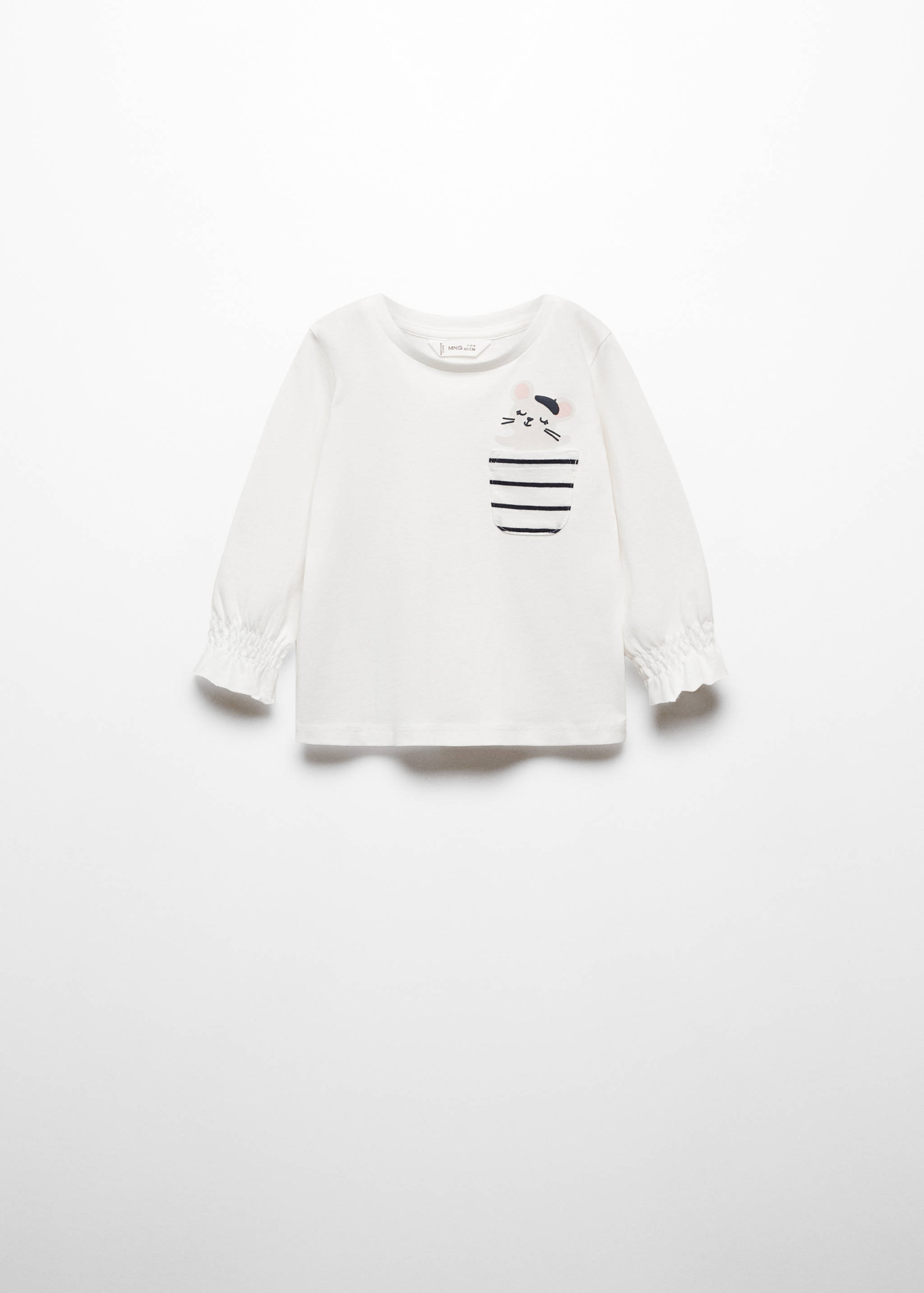 Langärmliges Print-T-Shirt - Artikel ohne Model