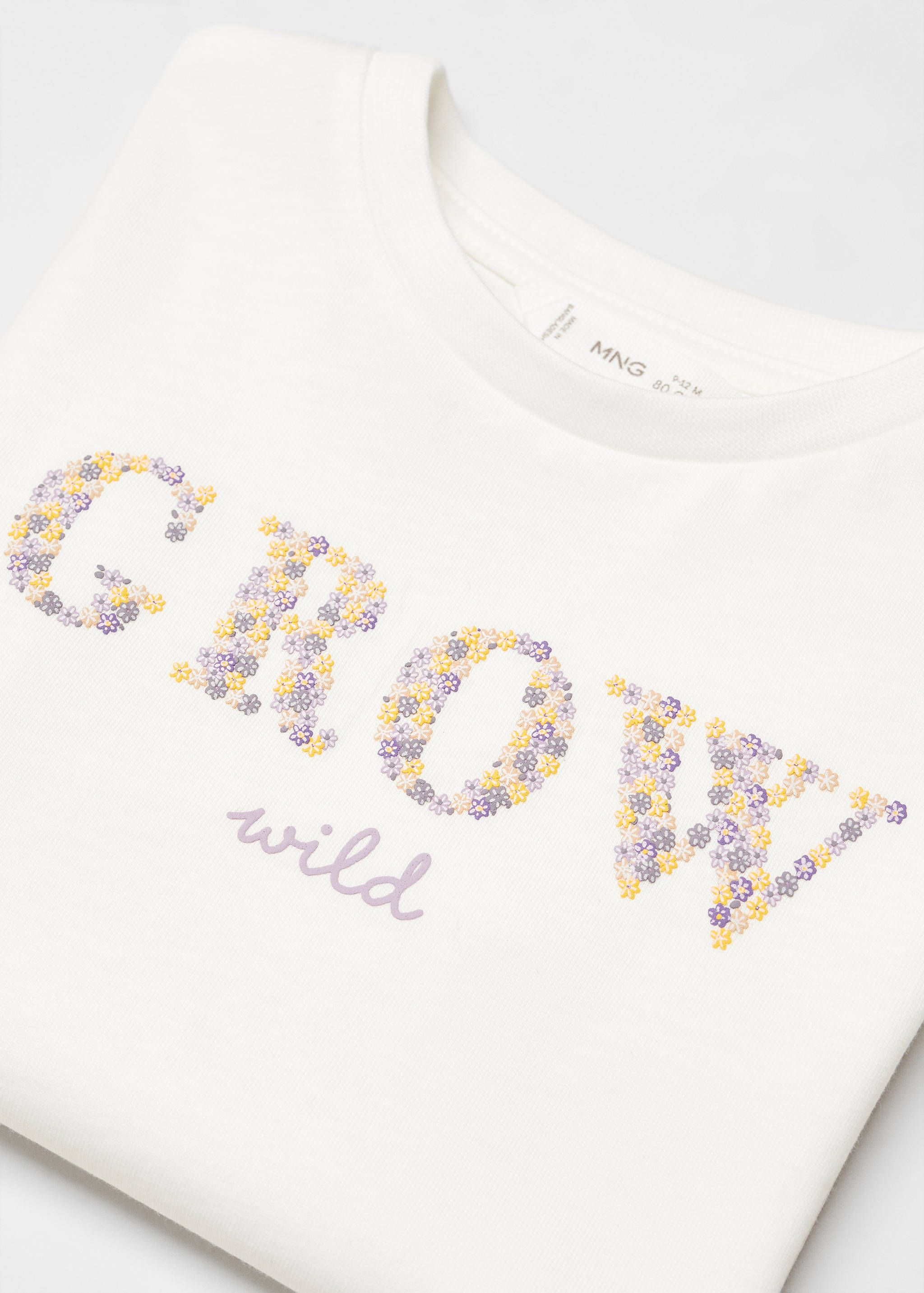 Long-sleeved t-shirt with message - Детальніше про товар 8