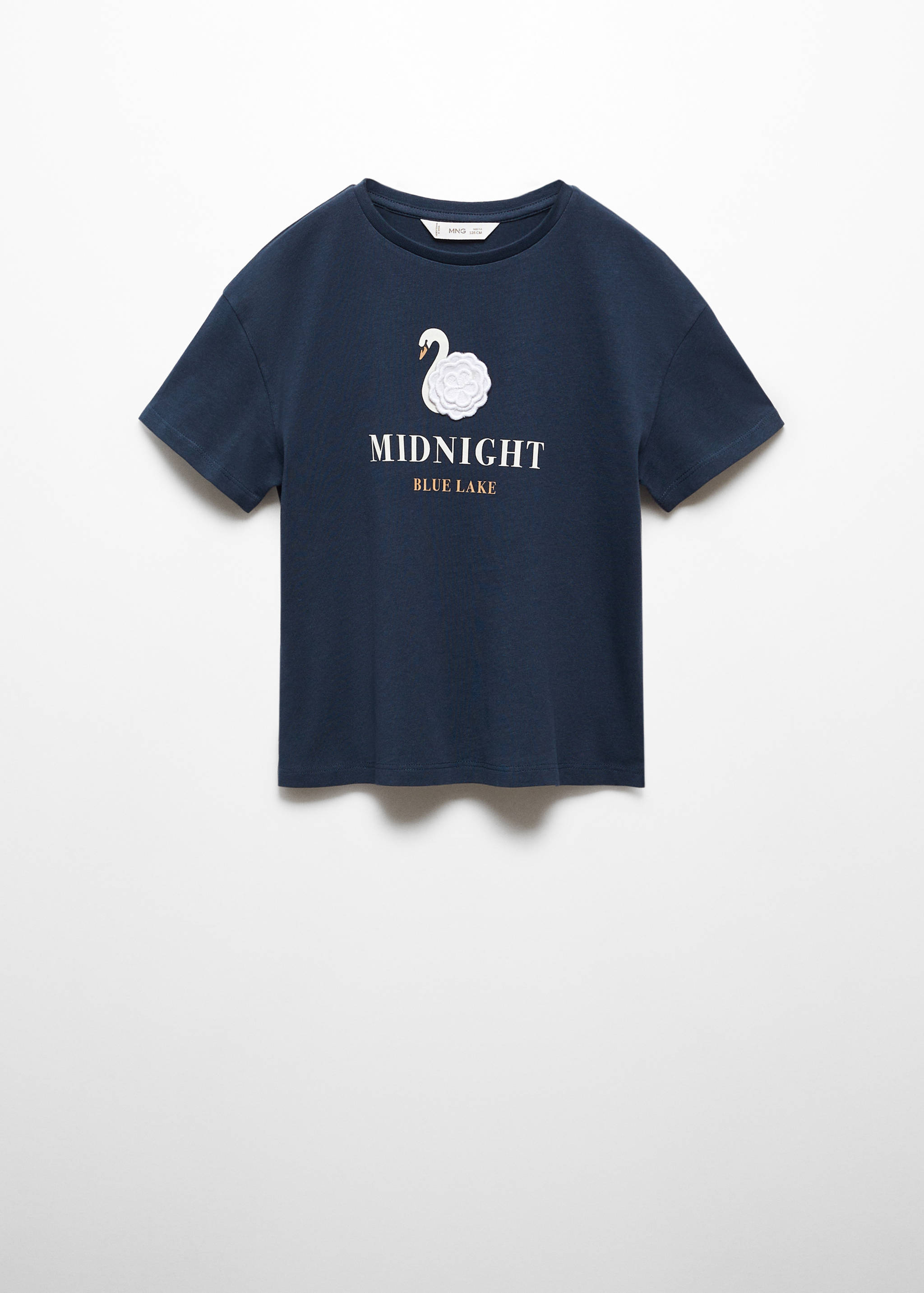 T-shirt com mensagem estampada - Artigo sem modelo