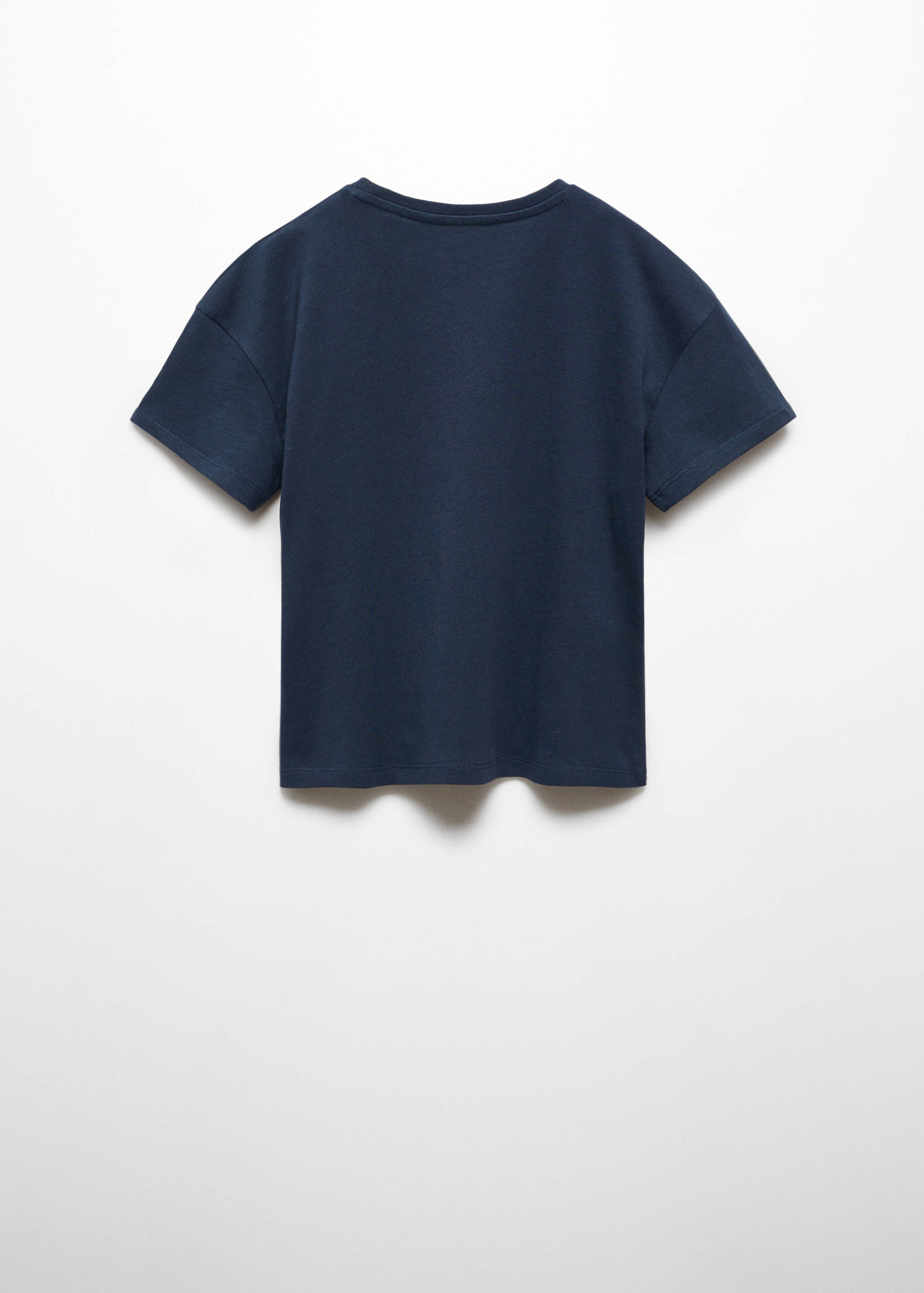 T-shirt com mensagem estampada - Verso do artigo