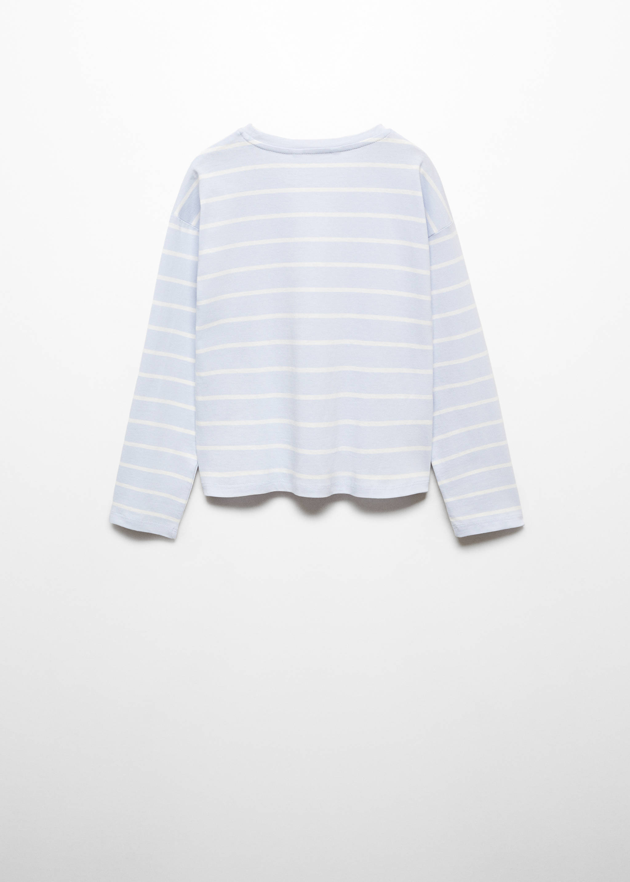 T-shirt à rayures nœud - Verso de l’article