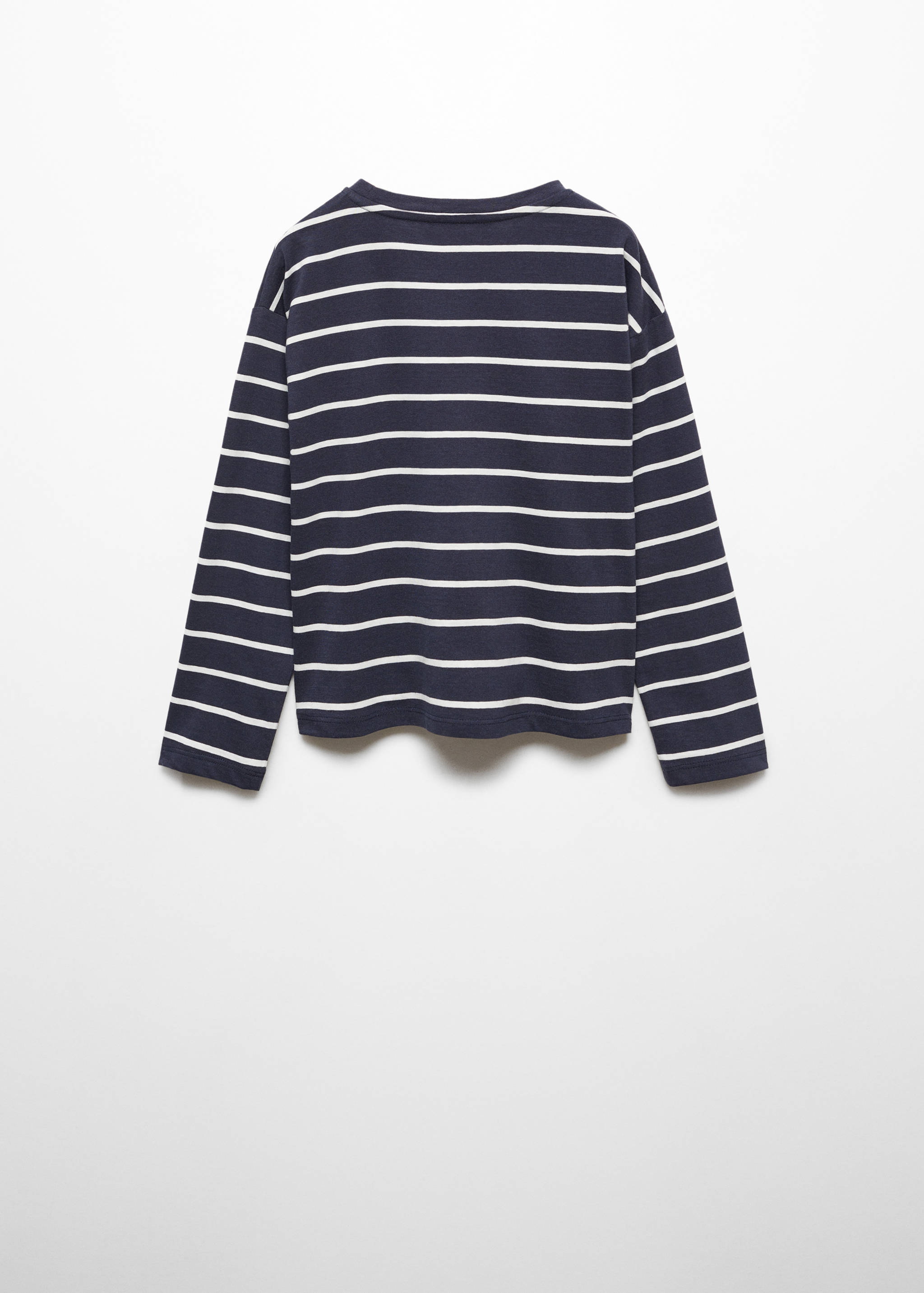 T-shirt à rayures nœud - Verso de l’article
