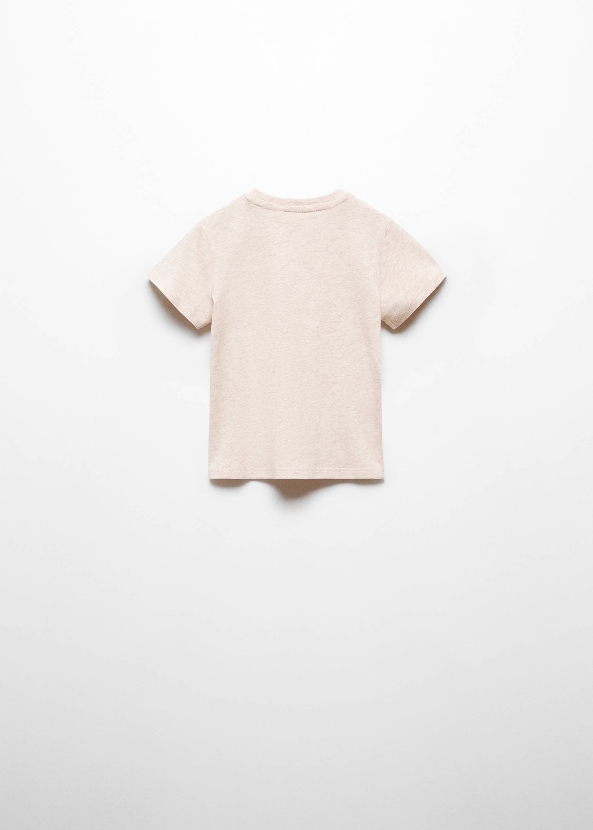 Camiseta estampada algodón - Reverso del artículo