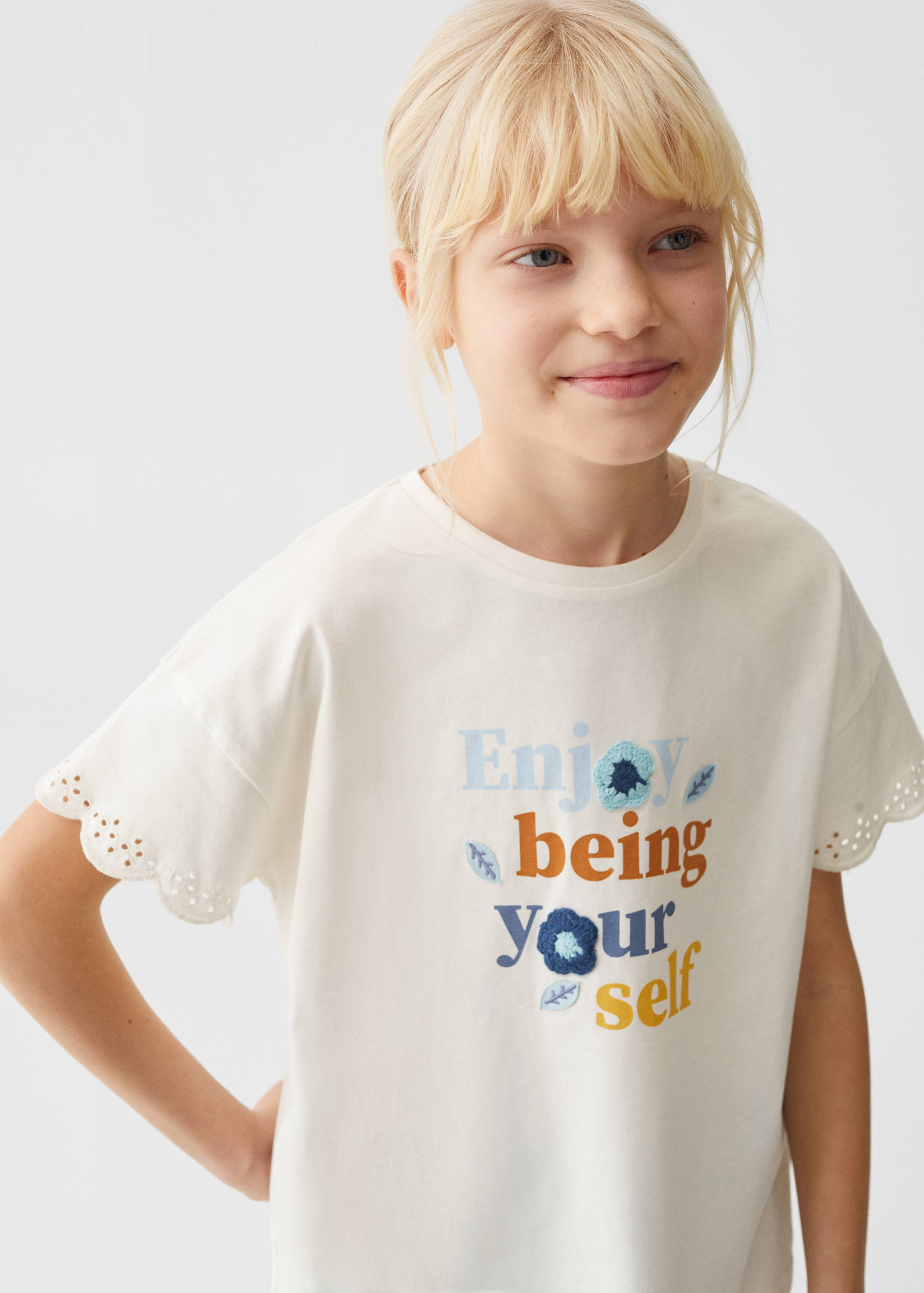 Camiseta mensaje estampado - Detalle del artículo 1