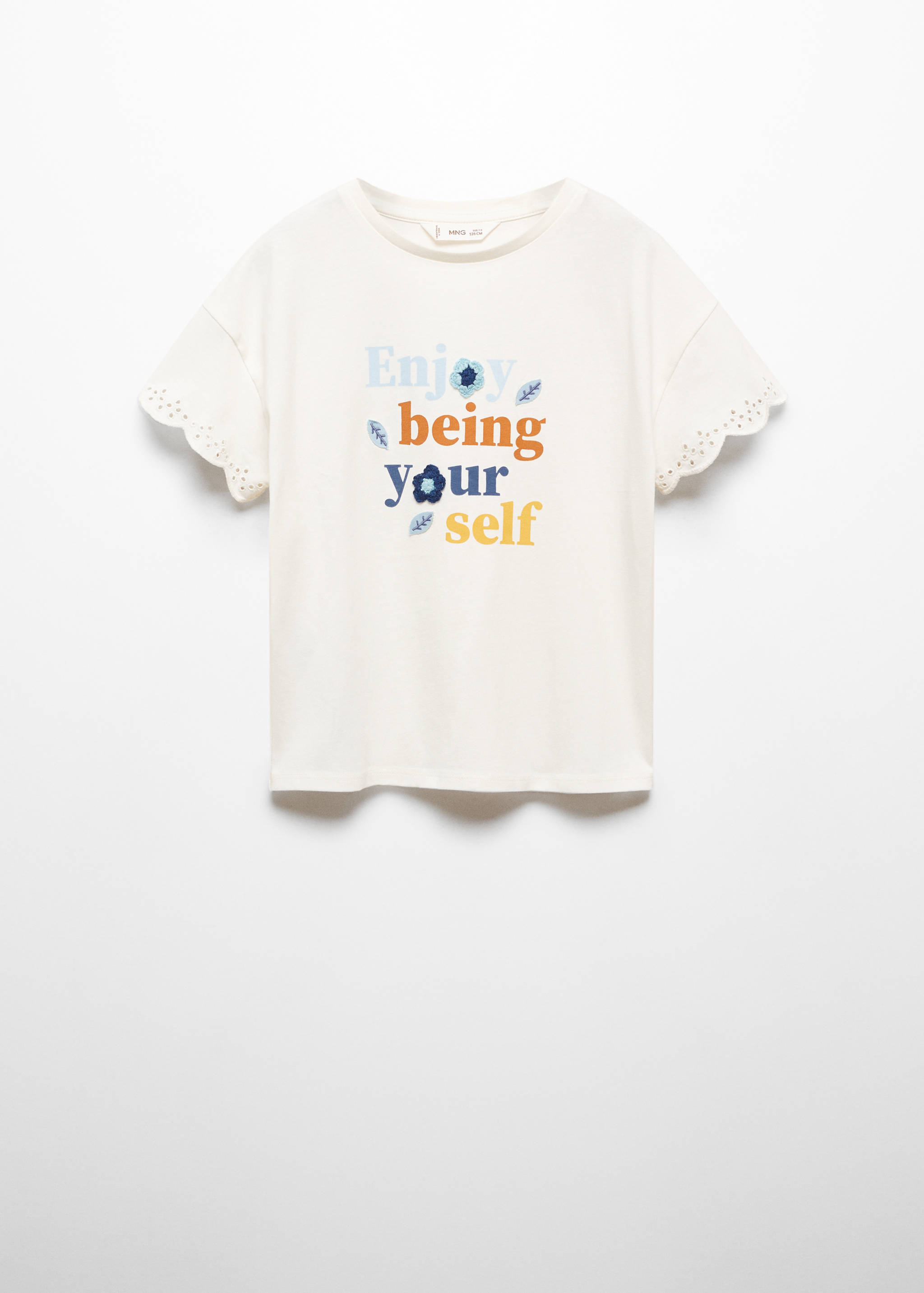 Camiseta mensaje estampado - Artículo sin modelo