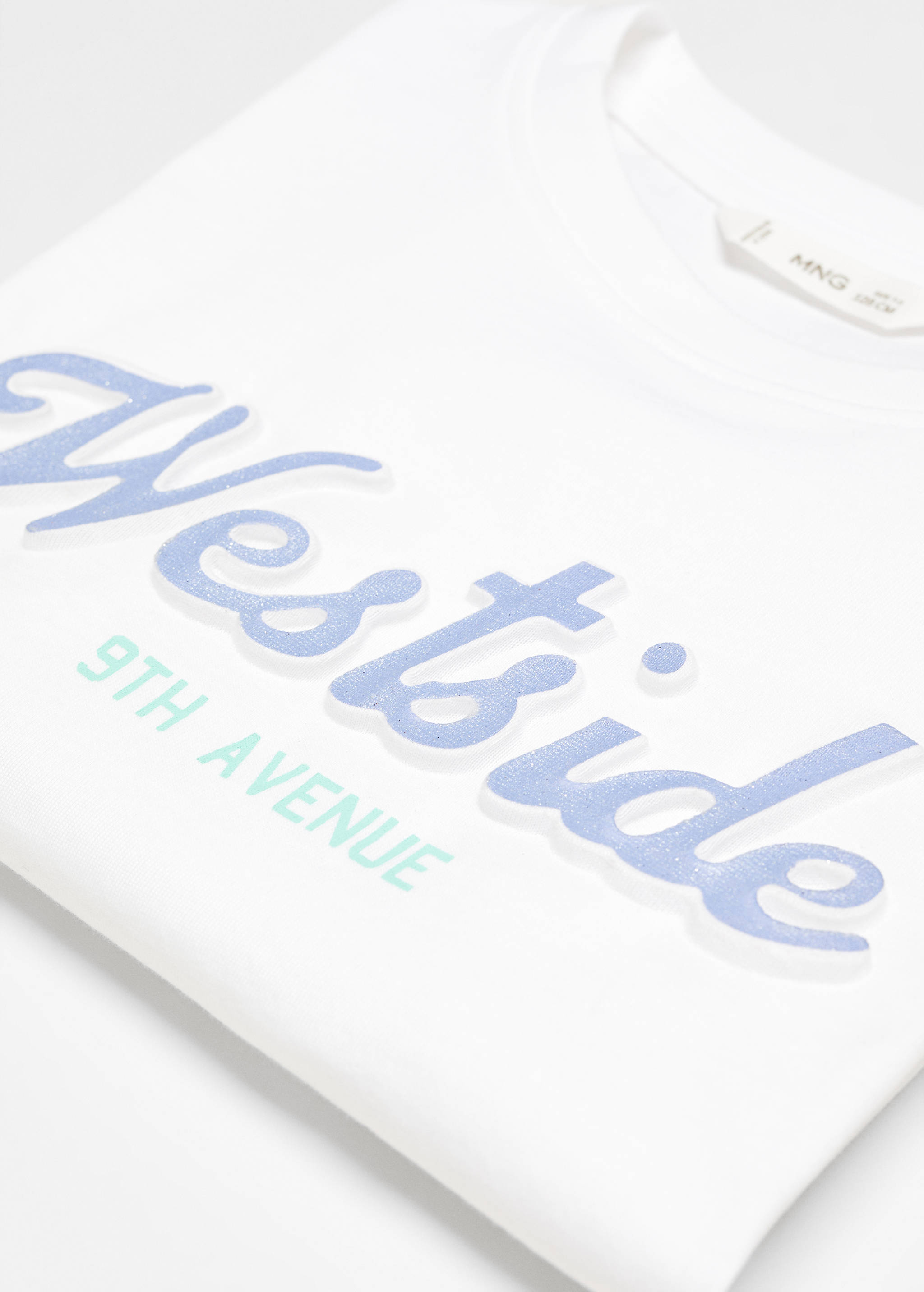 Printed message T-shirt - Details of the article 8