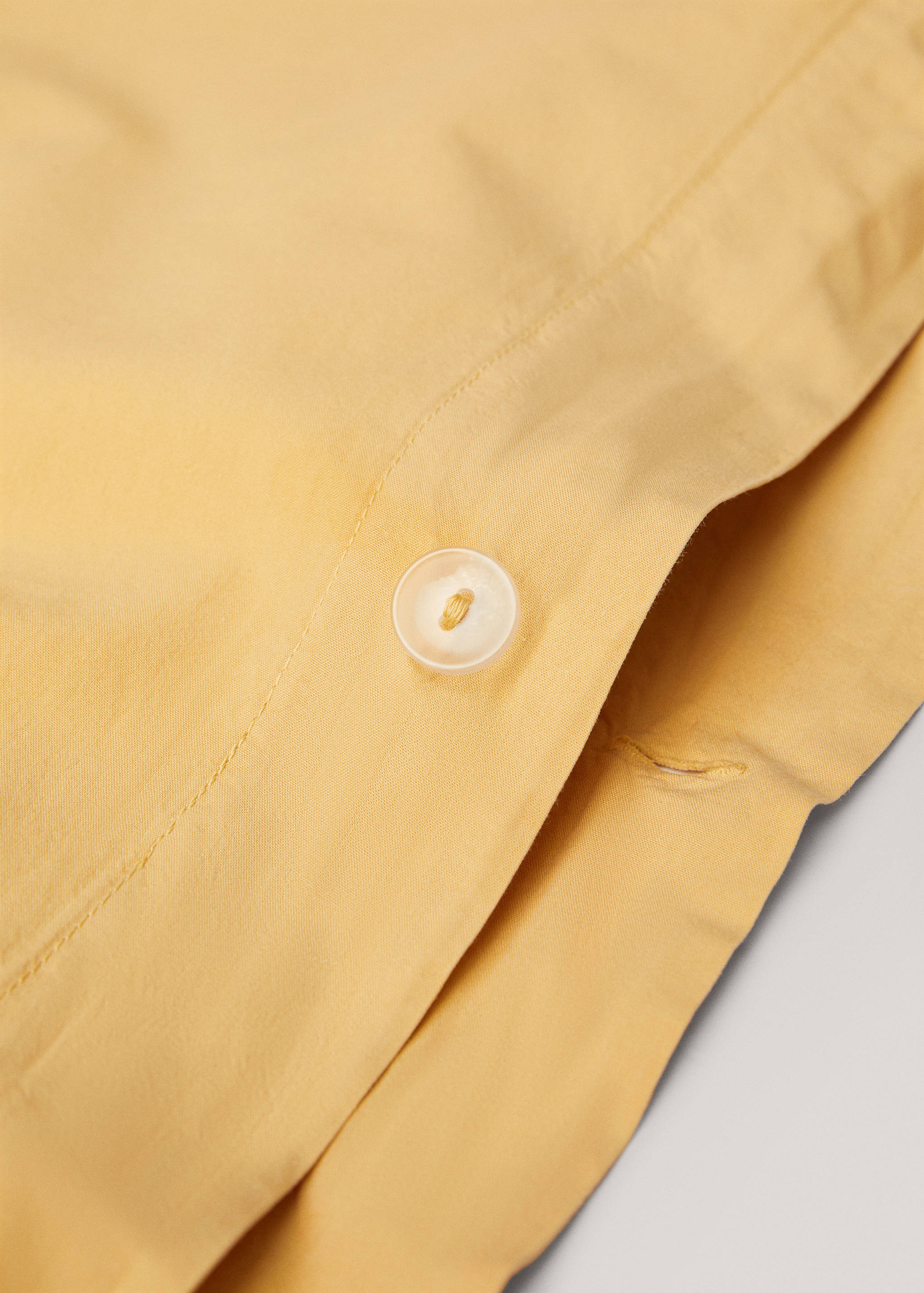 Washed cotton duvet cover for king bed - Details of the article 1