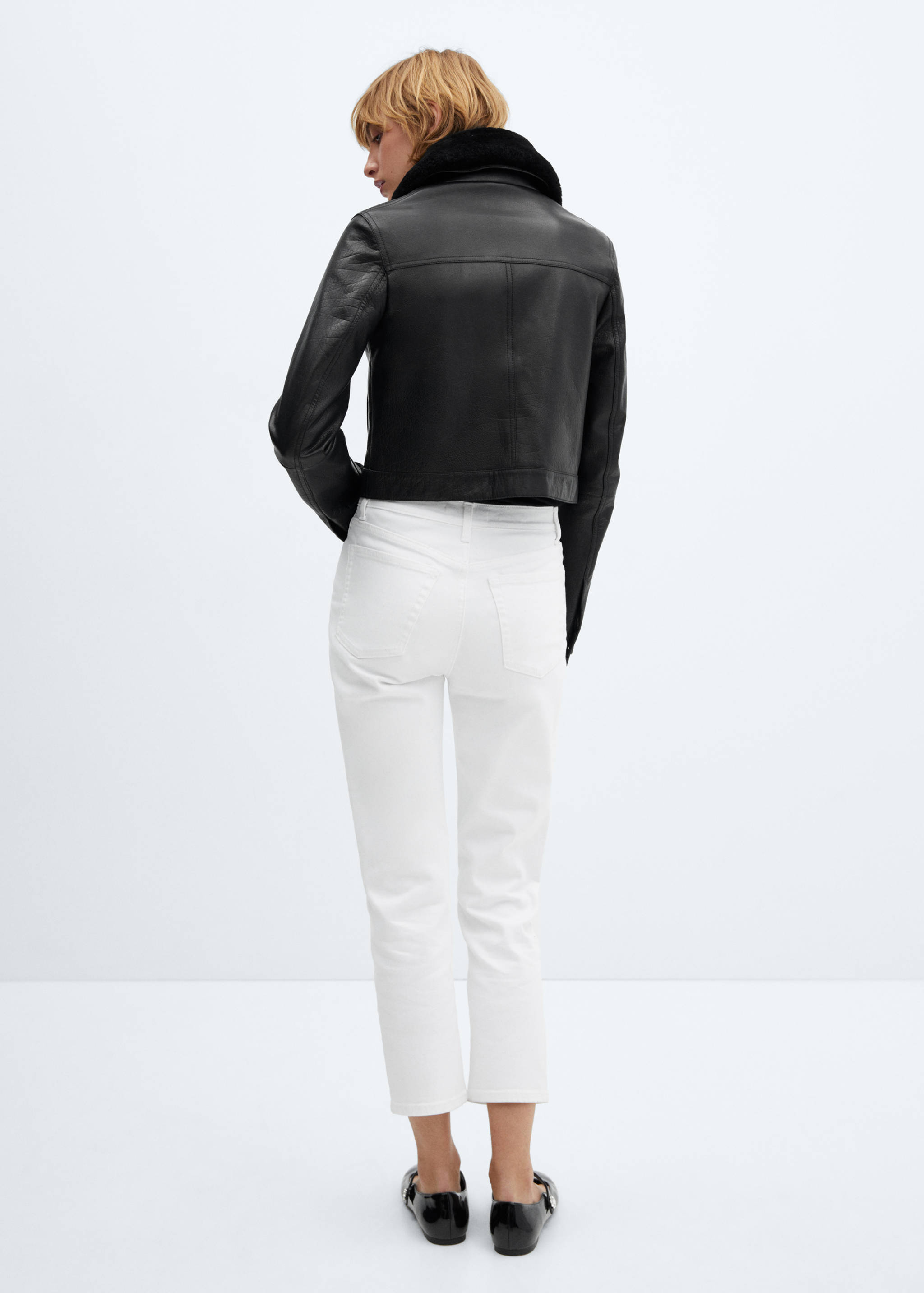 Укороченные джинсы slim Claudia - Обратная сторона изделия