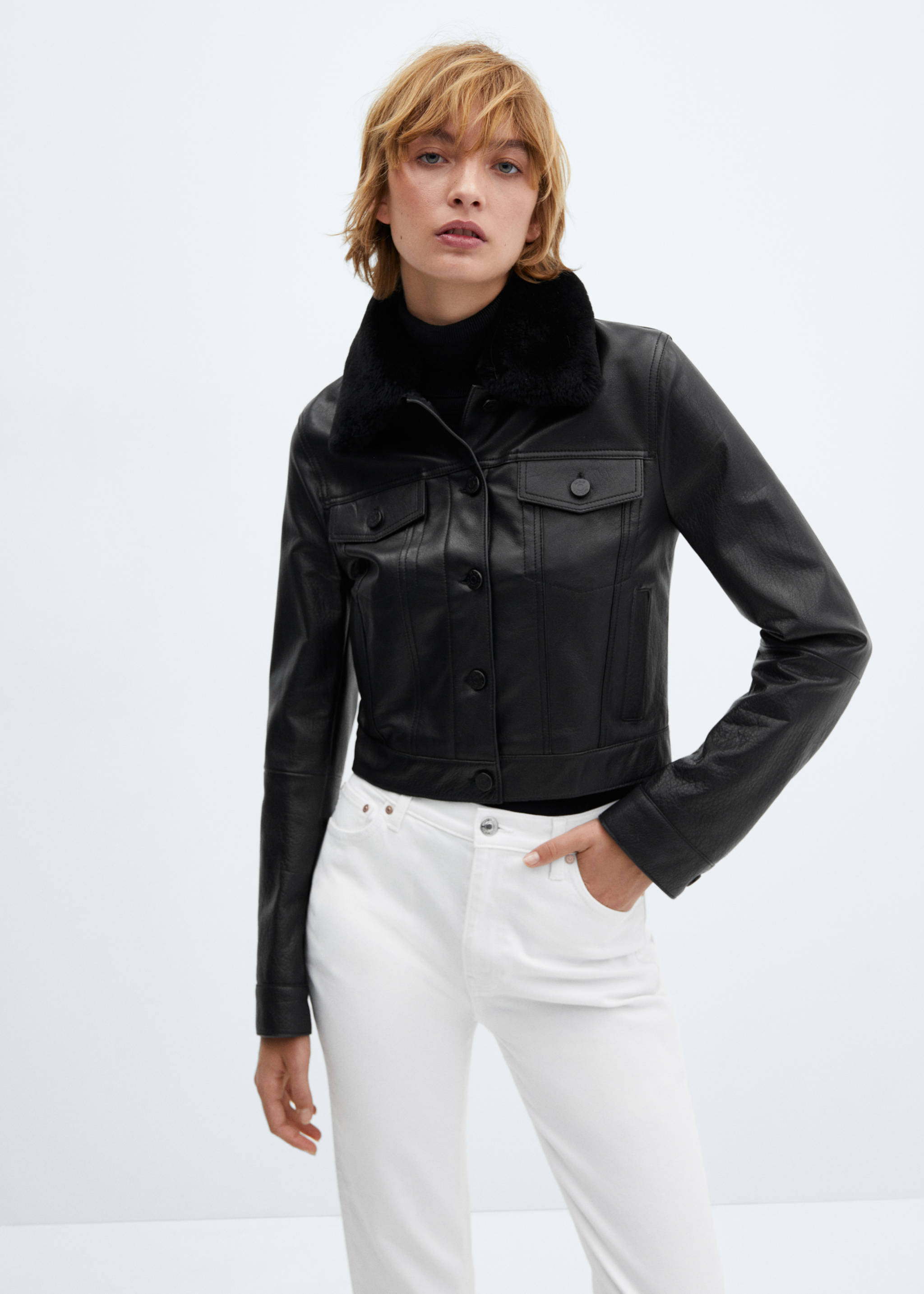 Укороченные джинсы slim Claudia - Деталь изделия 1