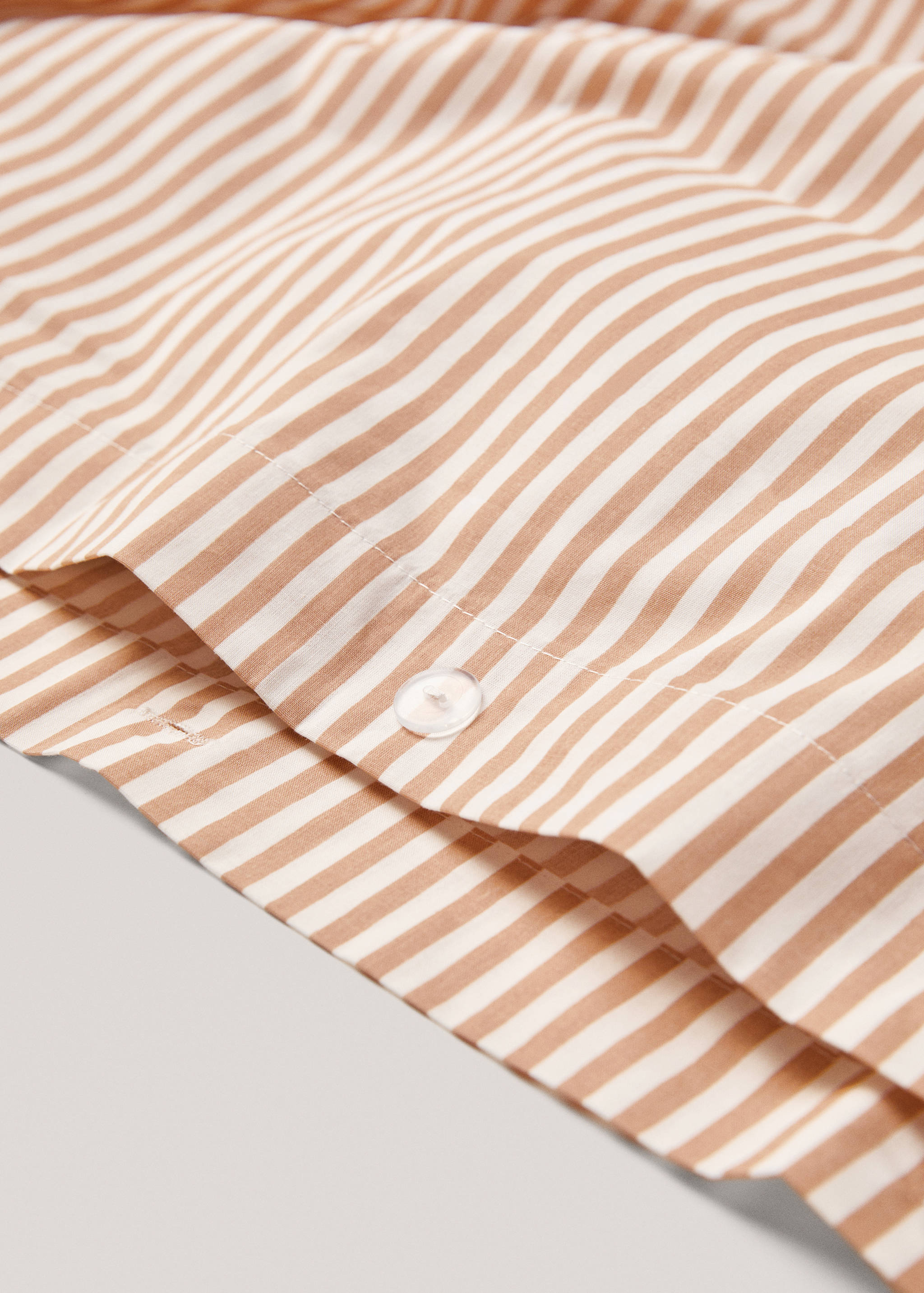 Gestreifter Bettbezug aus Baumwolle für 150/160 cm Bett - Detail des Artikels 1