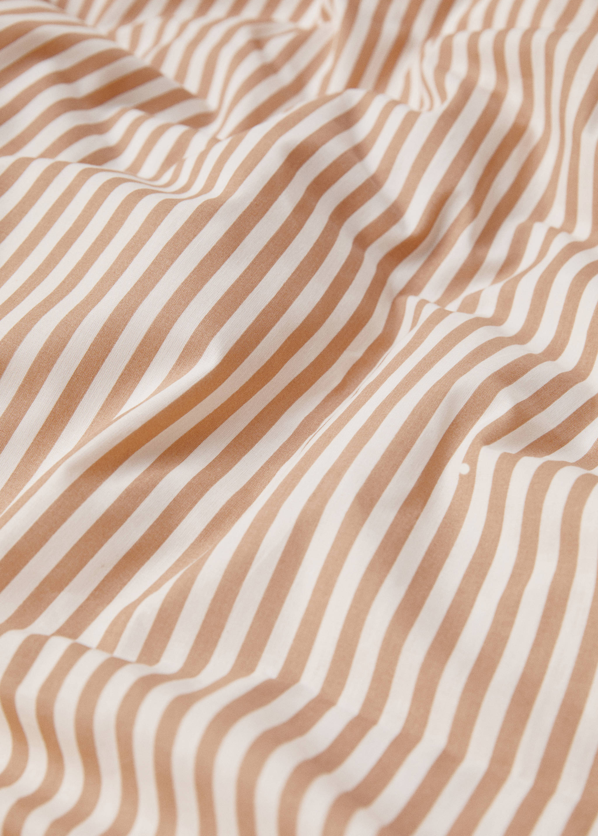Gestreifter Bettbezug aus Baumwolle für 150/160 cm Bett - Detail des Artikels 3