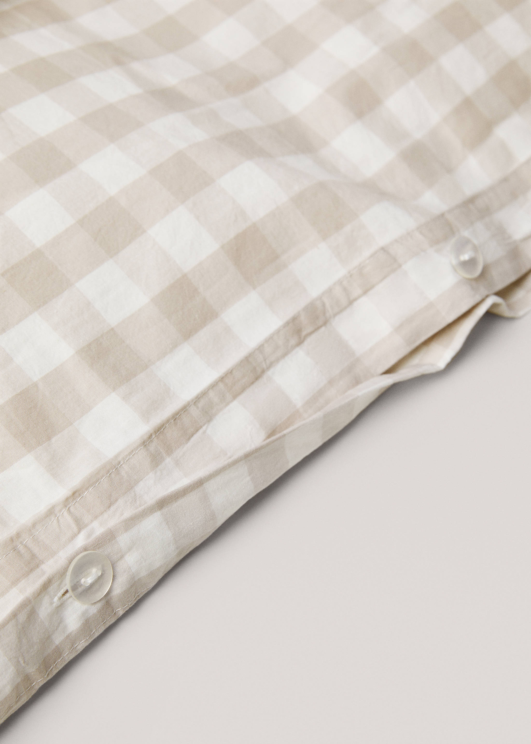 Funda nórdica algodón cuadros Cama 150/160cm - Detalle del artículo 1