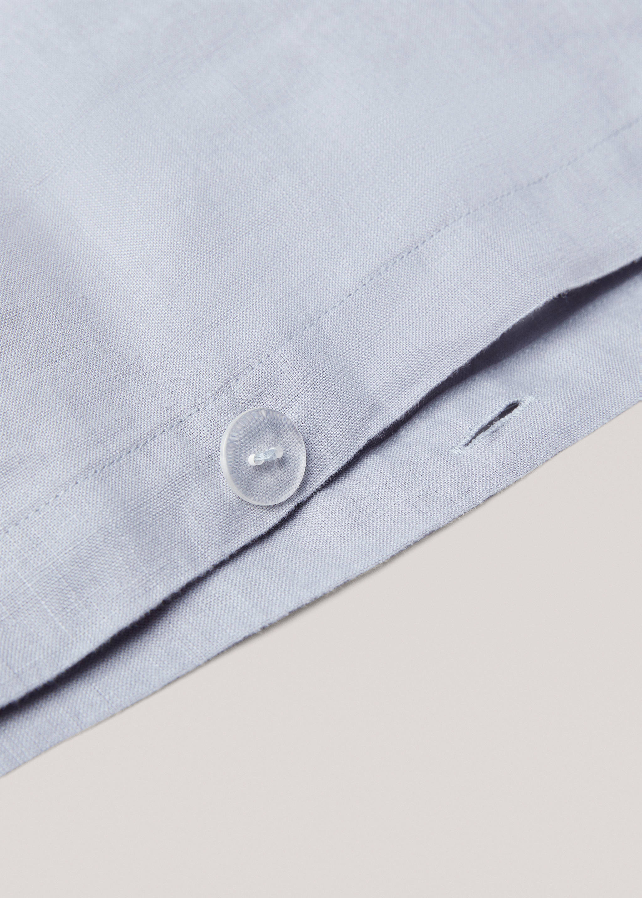 100% linen duvet cover large queen bed - Details of the article 2